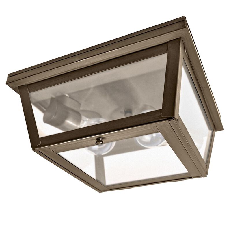 Williams 11 Inch 2 Light Outdoor Flush Mount by Northeast Lantern