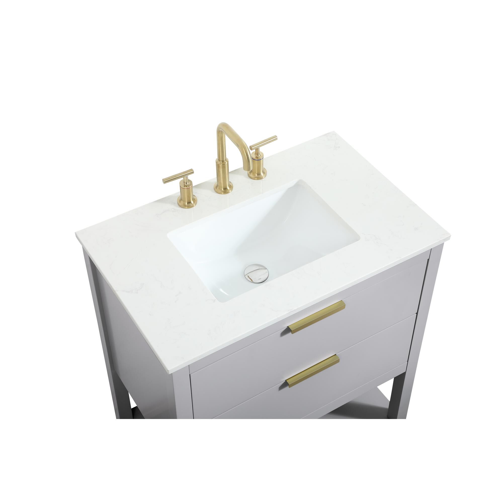 Shown in Grey finish