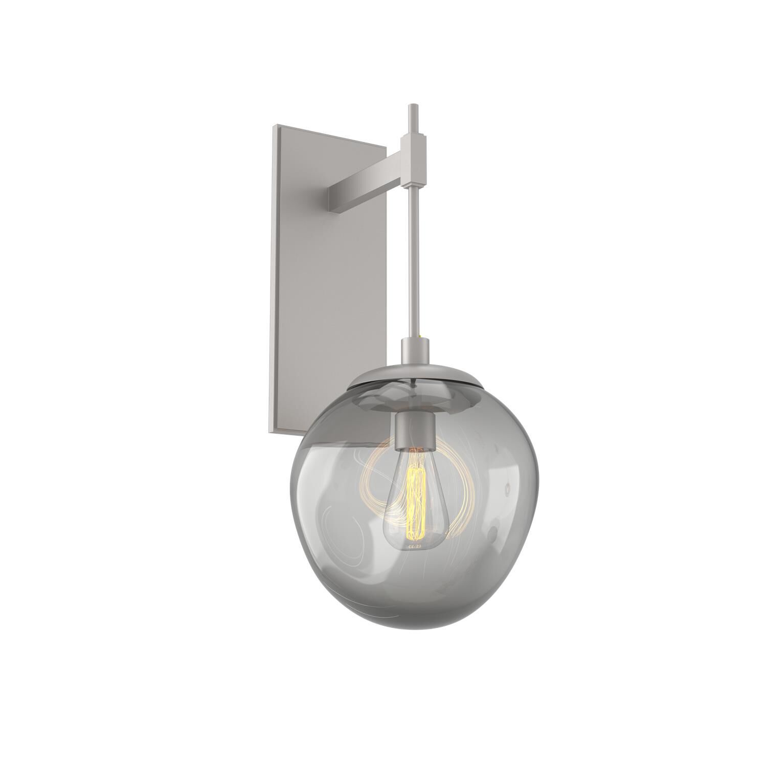 Shown in Metallic Beige Silver finish and Blown Smoke glass