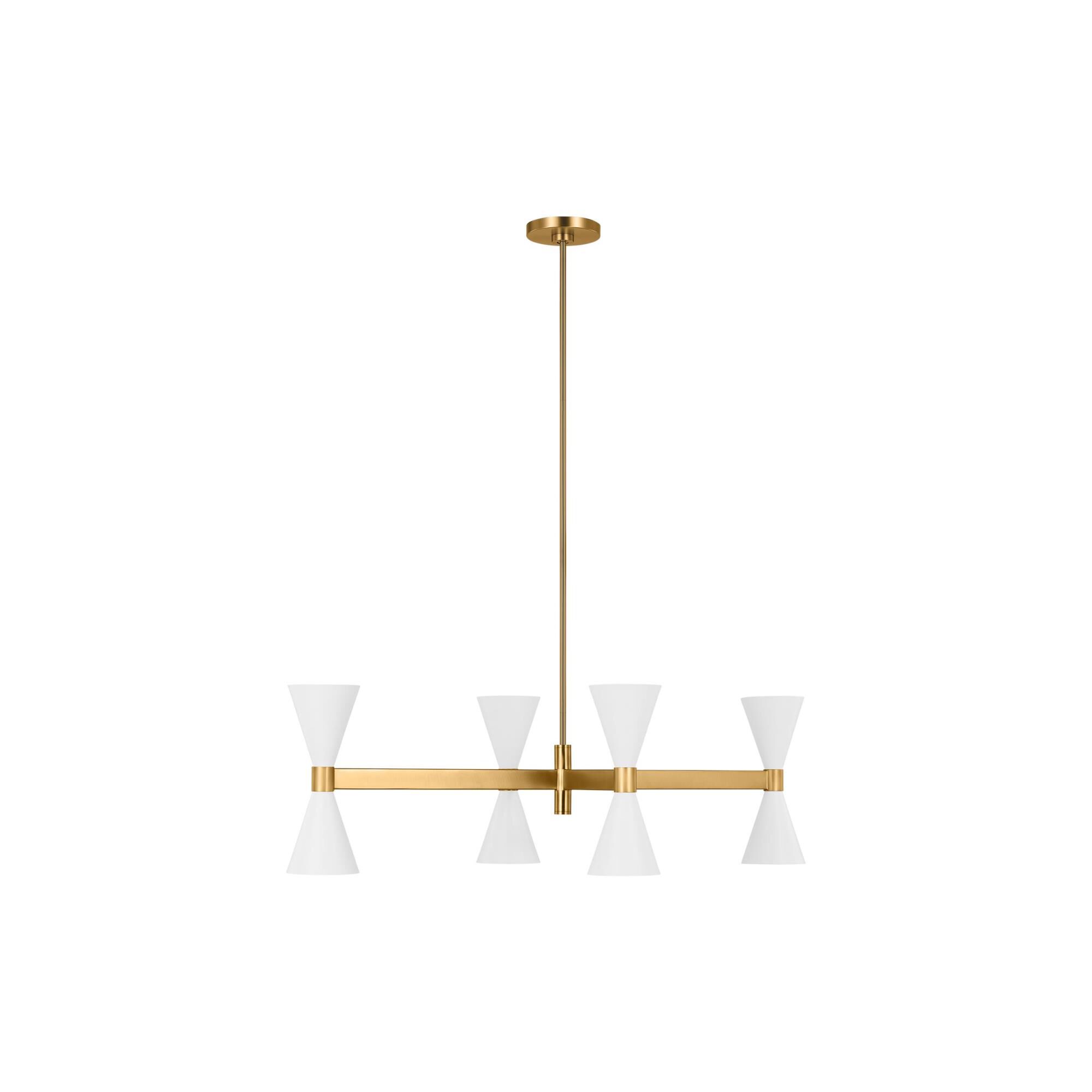 Albertine 42 Inch 8 Light Chandelier by Visual Comfort Studio Collection