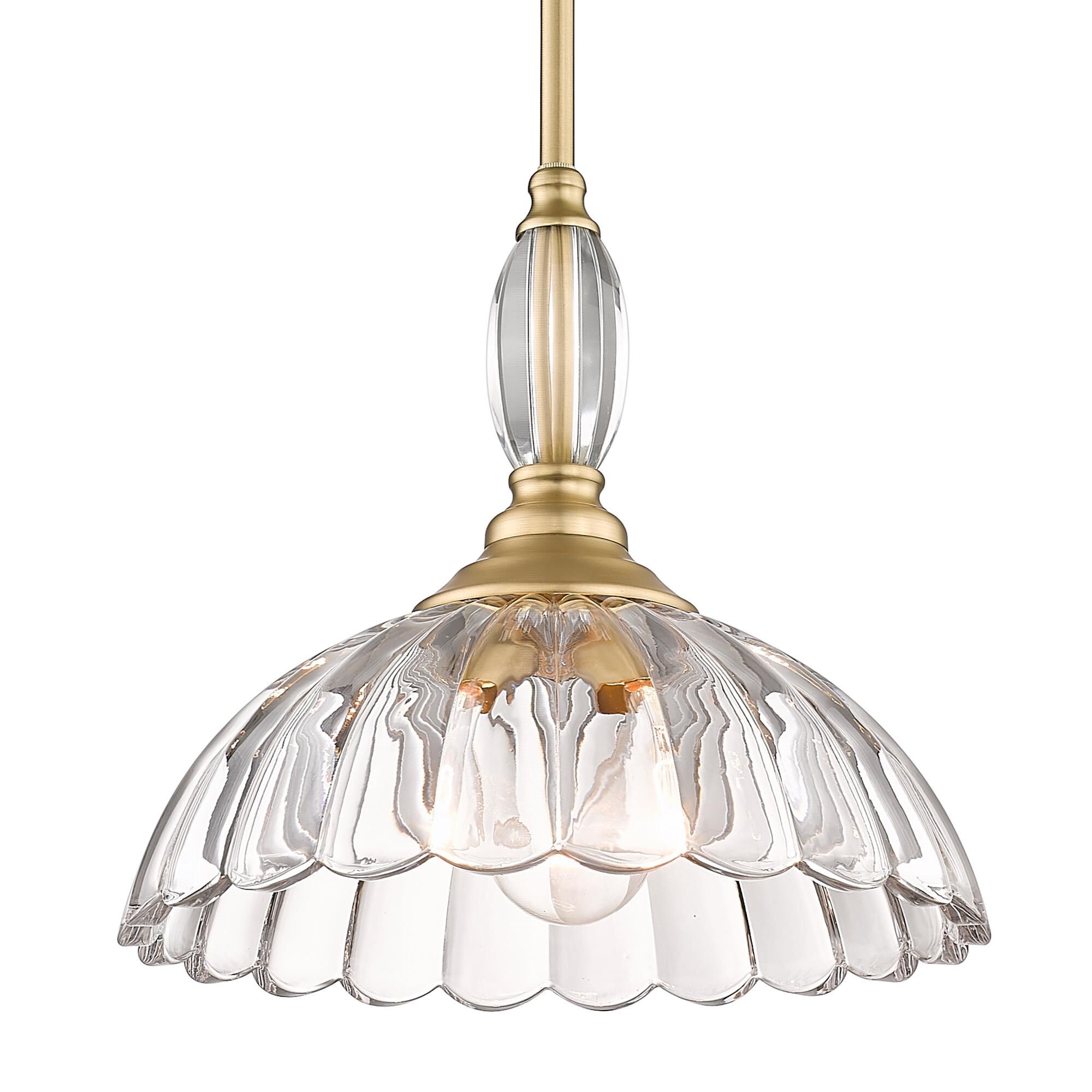 Audra 12 Inch Mini Pendant by Golden Lighting