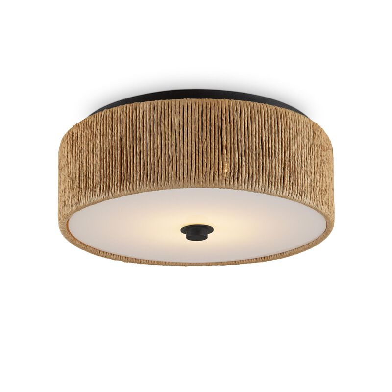 Brownell 14 Inch 1 Light LED Flush Mount by Currey and Company