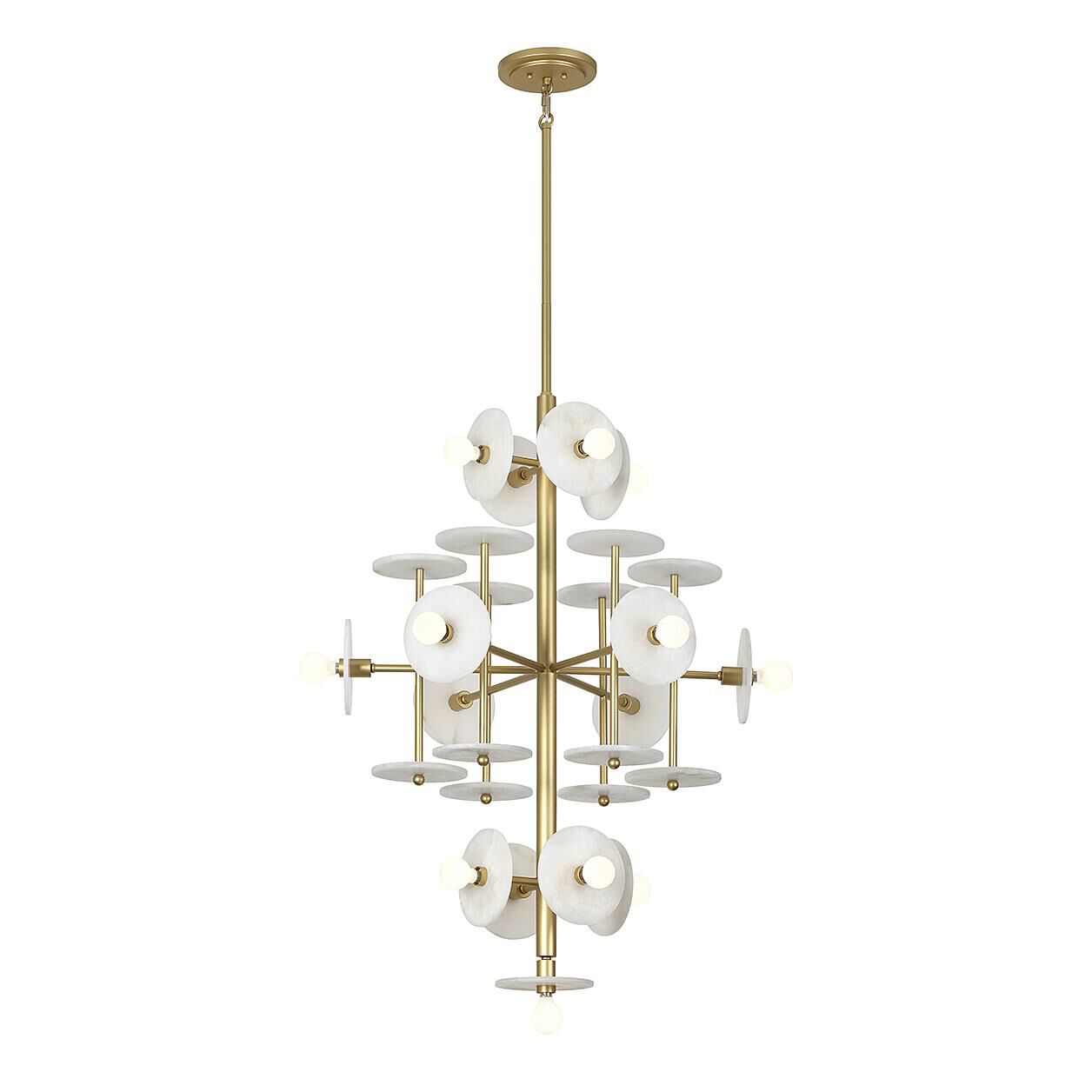 Amani 30 Inch 15 Light Chandelier by Savoy House