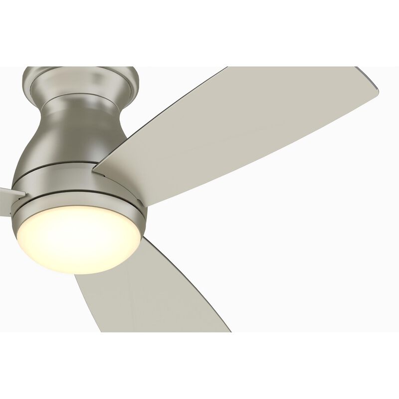Hugh 44 Inch Flush Mount Fan with Light Kit by Fanimation