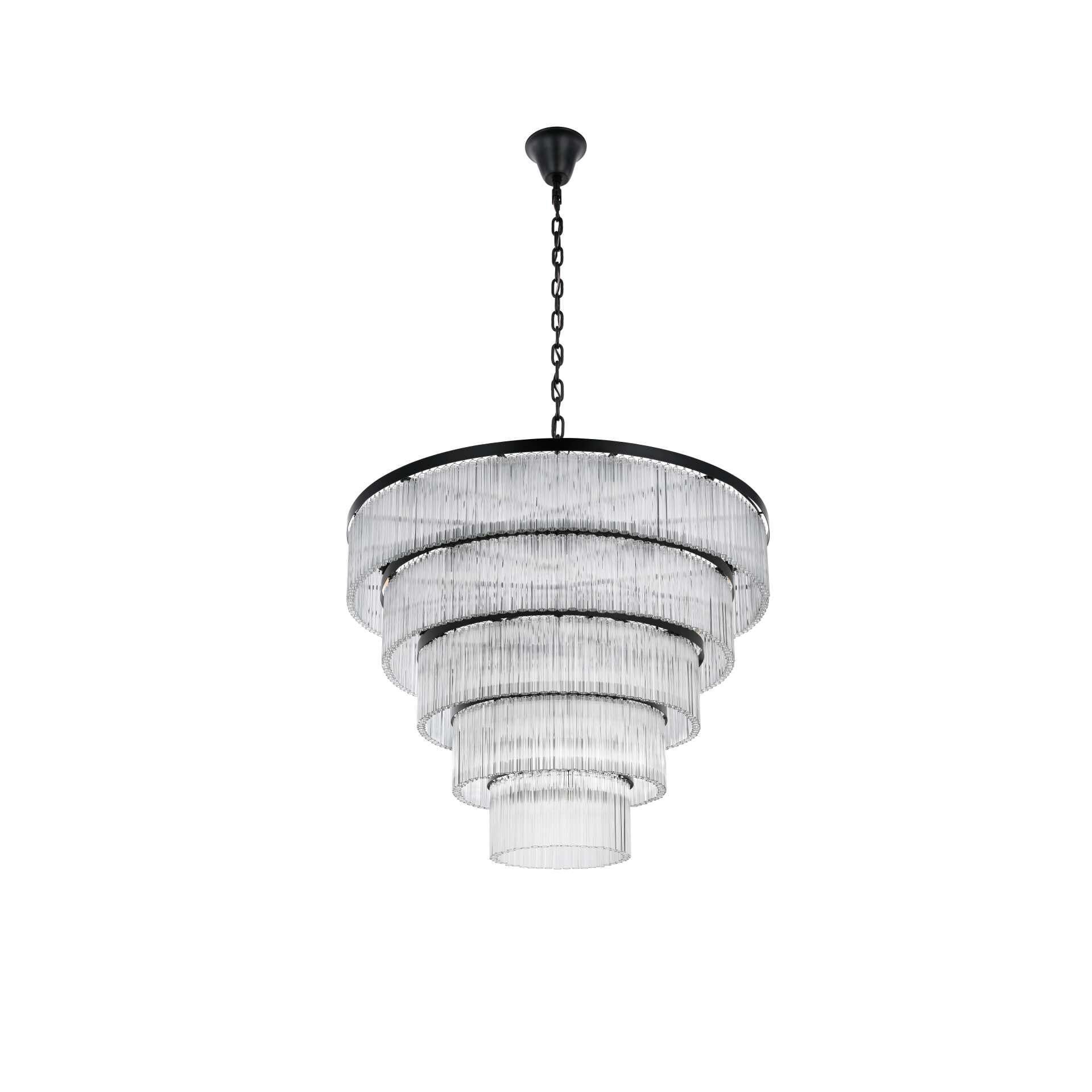 Harlow 48 Inch Chandelier by Elegant Lighting