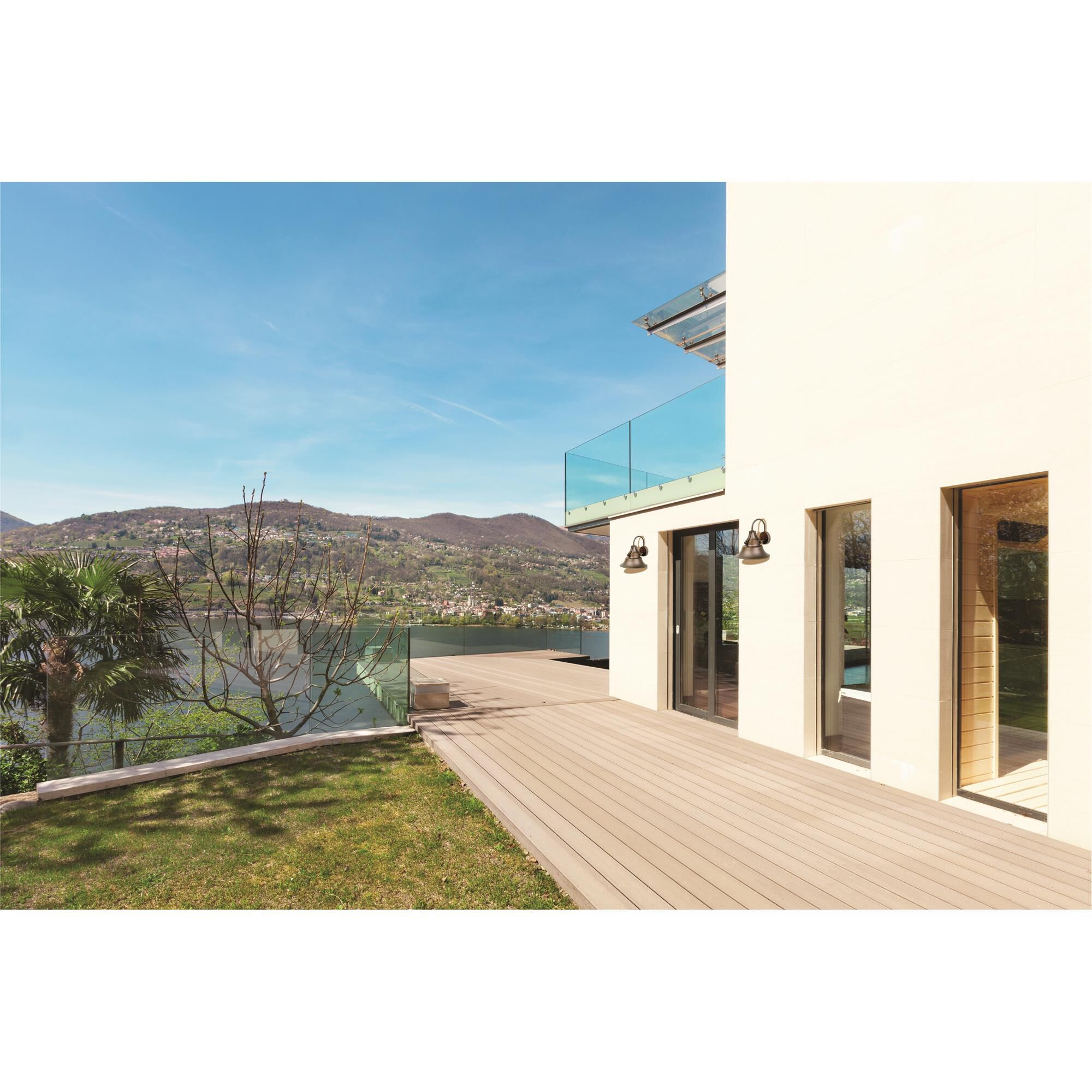 Union 8 Inch Tall 1 Light Outdoor Hanging Lantern by Craftmade