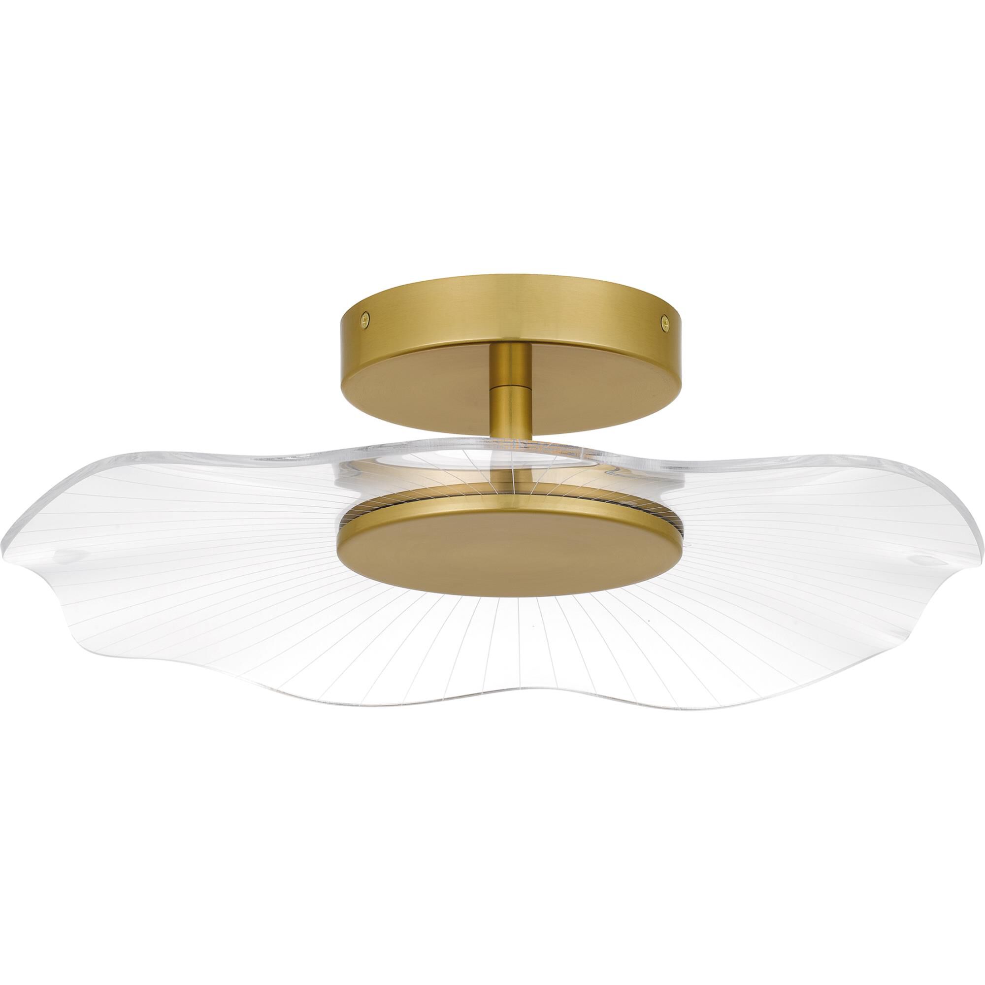 Ibis 18 Inch Semi Flush Mount by Quoizel