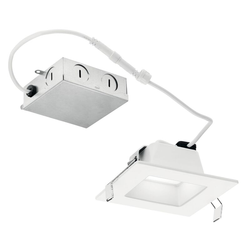 Direct To Ceiling Recessed 20 Inch 20 Inch Outdoor Rated 18 Light Dimmable 11 - 13 Watt Recessed Single Spot Downlights LED by Kichler Lighting
