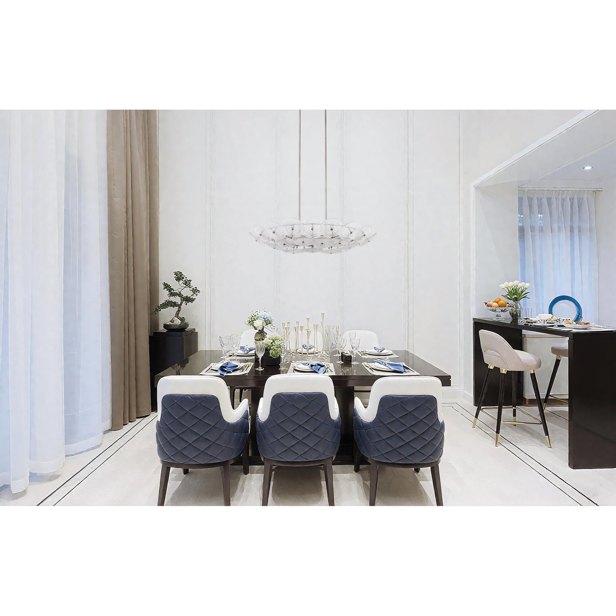 Avril 42 Inch Linear Suspension Light by Eglo Lighting