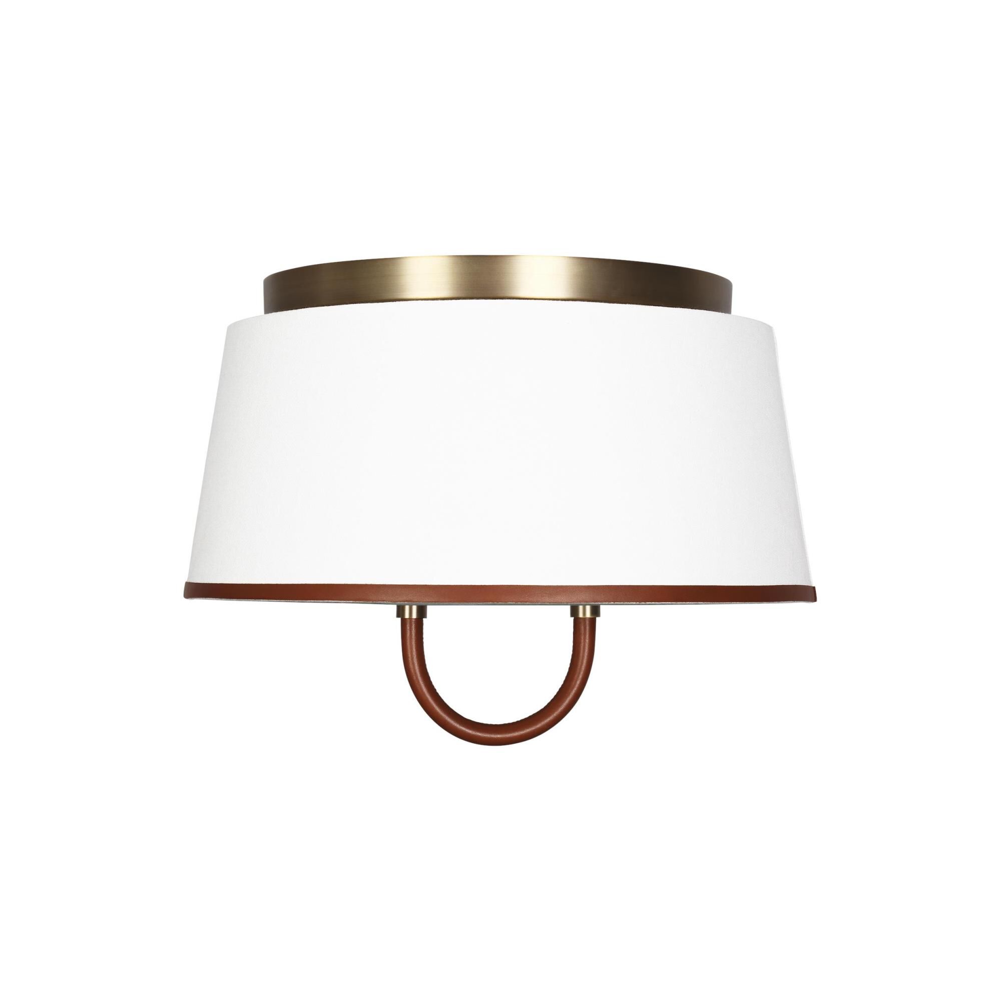 Lauren Ralph Lauren Katie 16 Inch 2 Light Semi Flush Mount by Visual Comfort Studio Collection