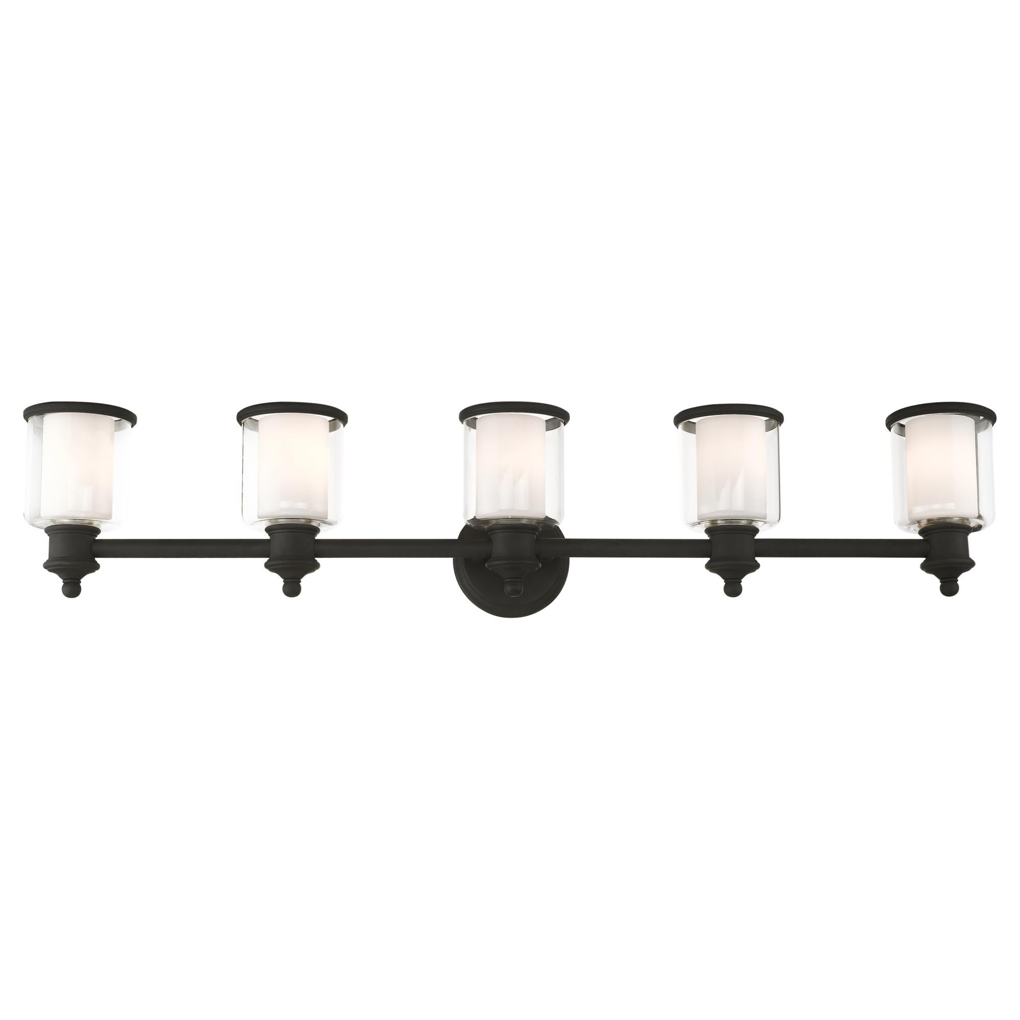 Middlebush 45 Inch 5 Light Bath Vanity Light by Livex Lighting