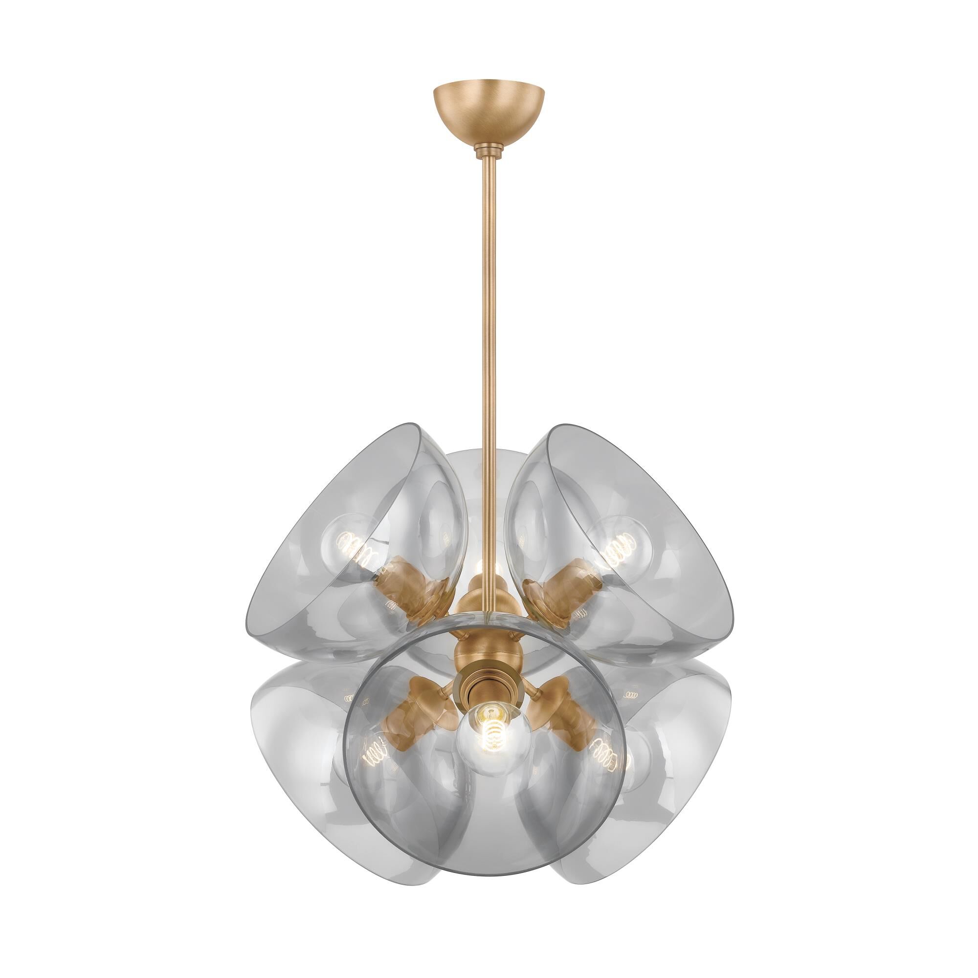Boulder 42 Inch Chandelier by Troy Lighting
