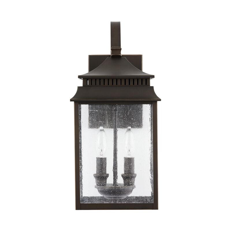 Sutter Creek 18 Inch Tall 2 Light Outdoor Wall Light by Capital Lighting Fixture Company