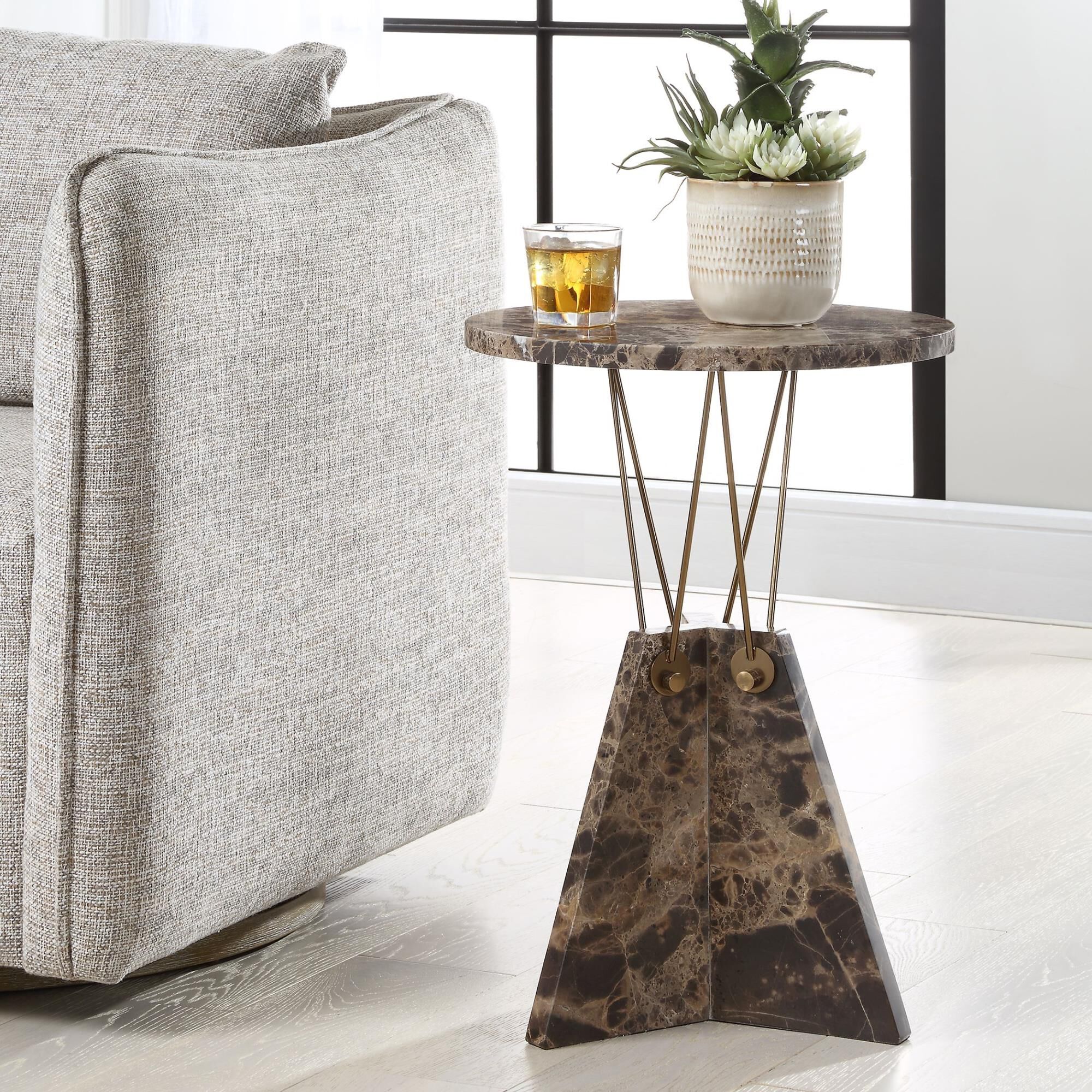 Carolyn Kinder Levitate 23 Inch End Table by Uttermost