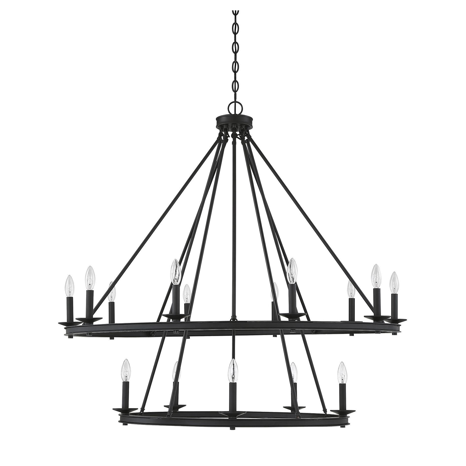 Middleton 45 Inch 15 Light Chandelier by Savoy House