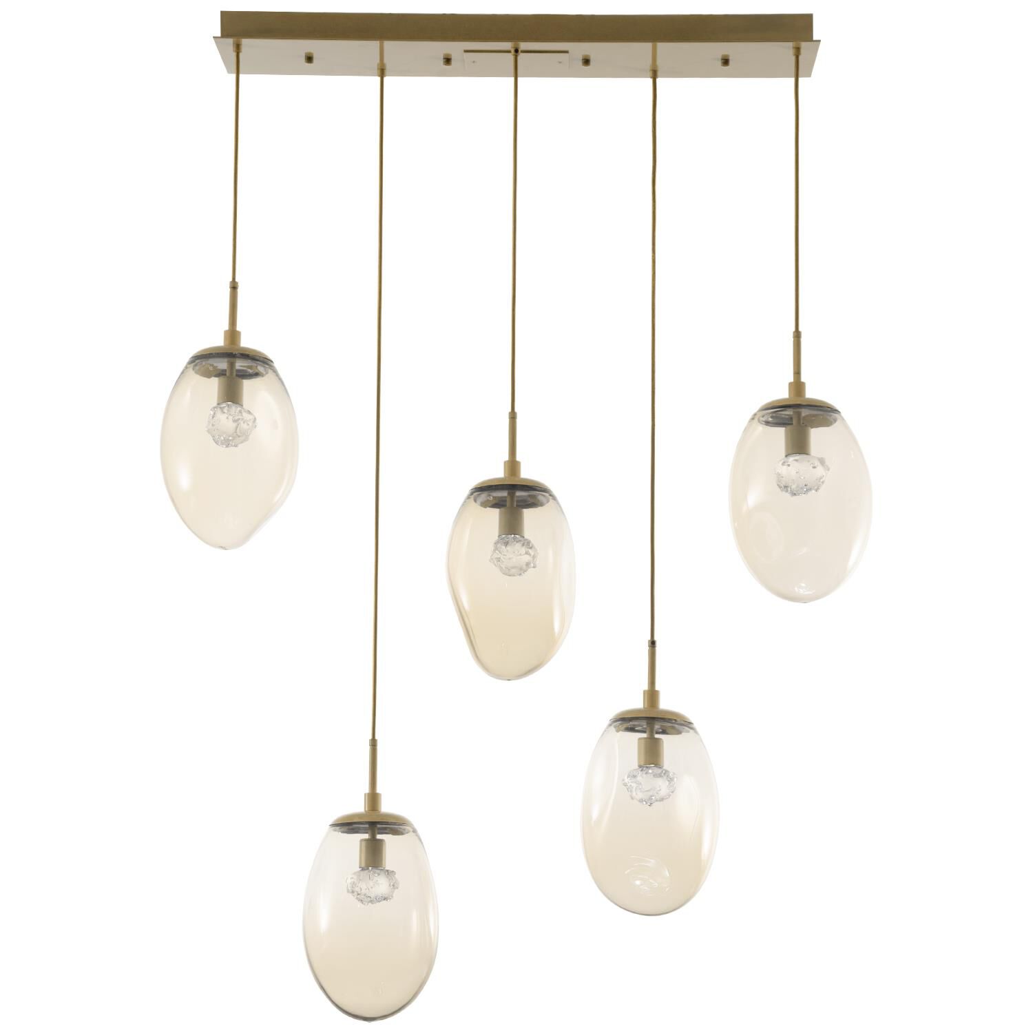 Meteo 42 Inch 5 Light LED Multi Light Pendant by Hammerton Studio