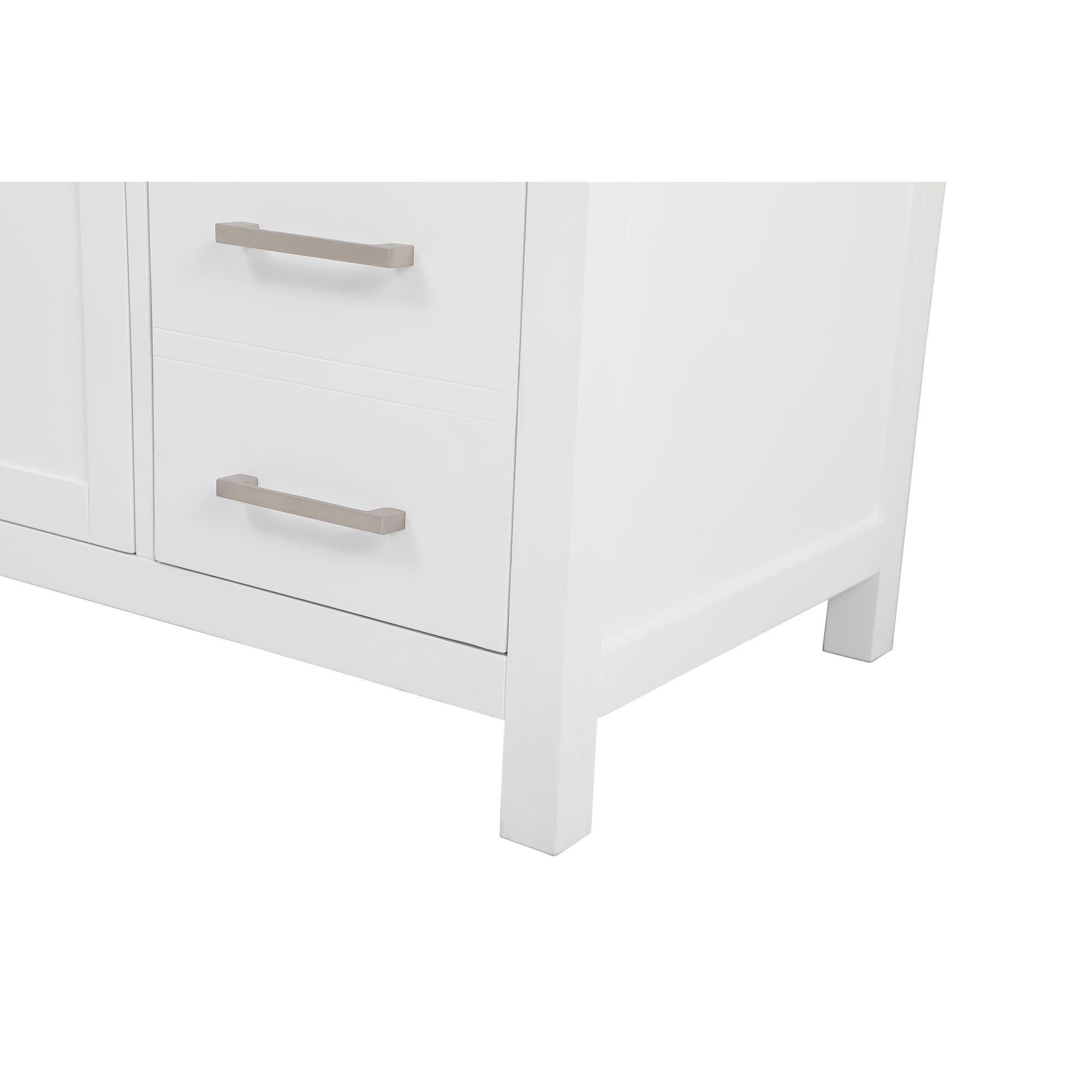 Shown in White finish