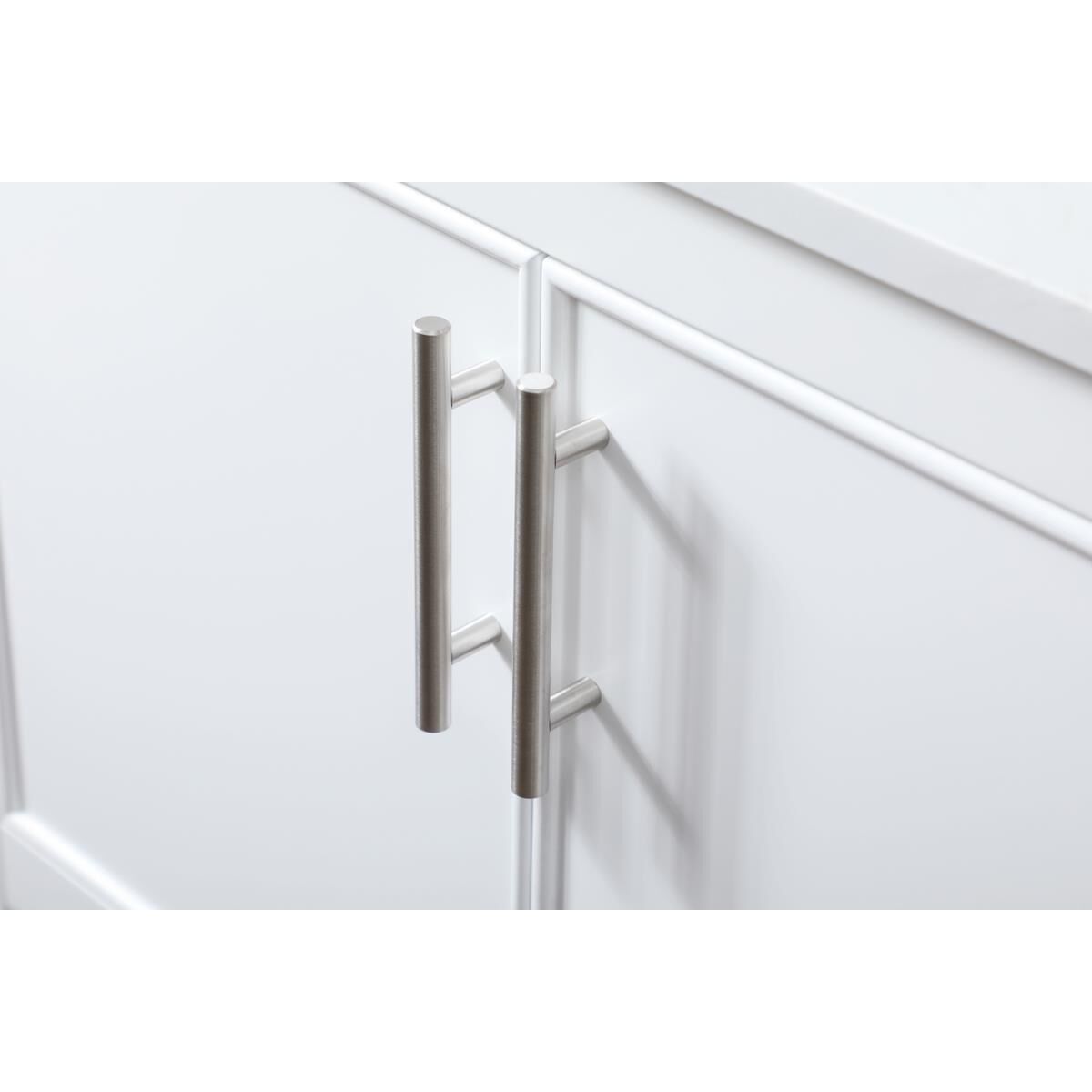 Shown in White finish