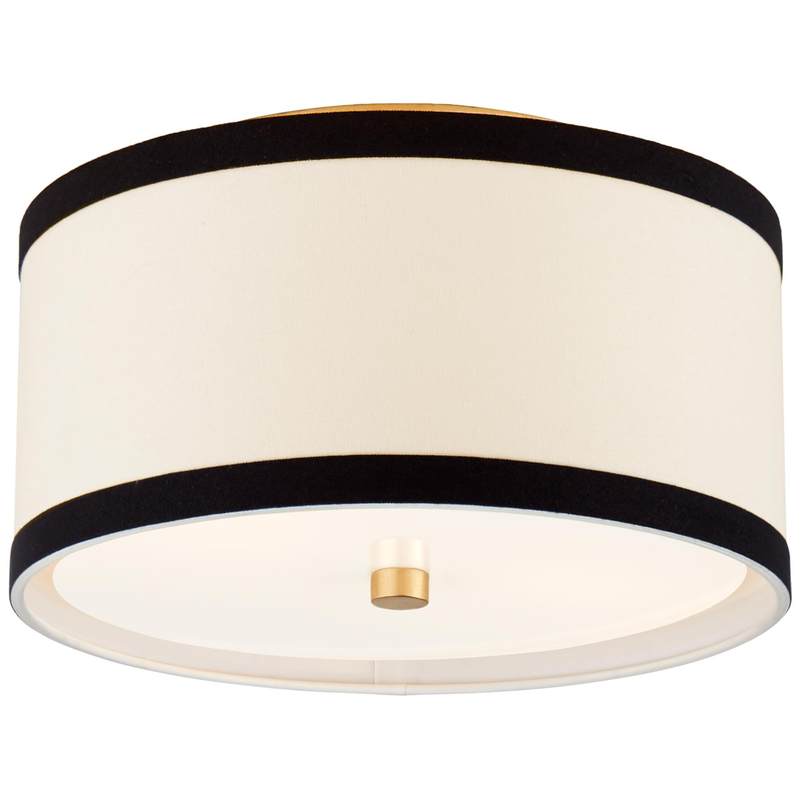 kate spade new york Walker 13 Inch 2 Light Flush Mount by Visual Comfort Signature Collection