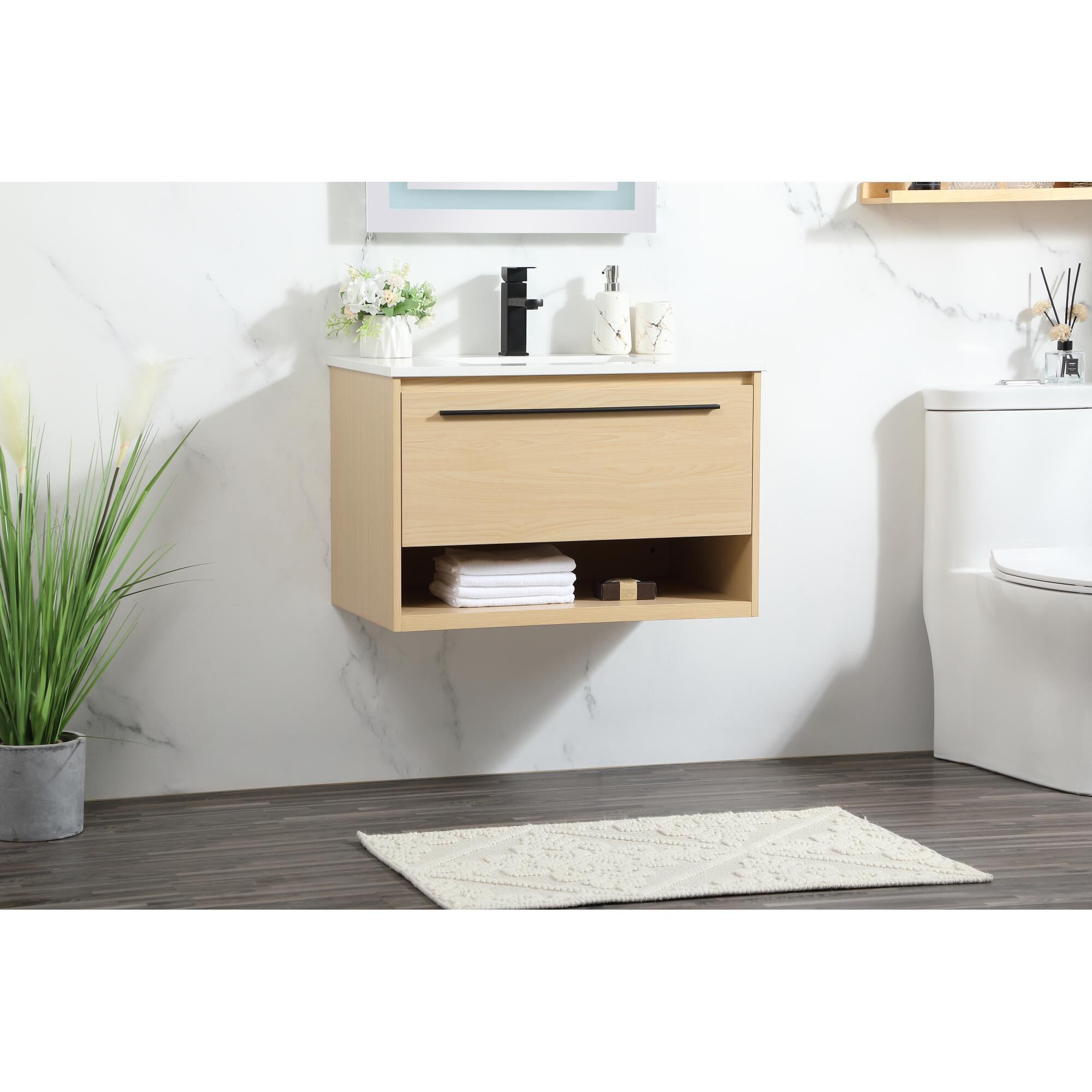 Shown in Maple finish