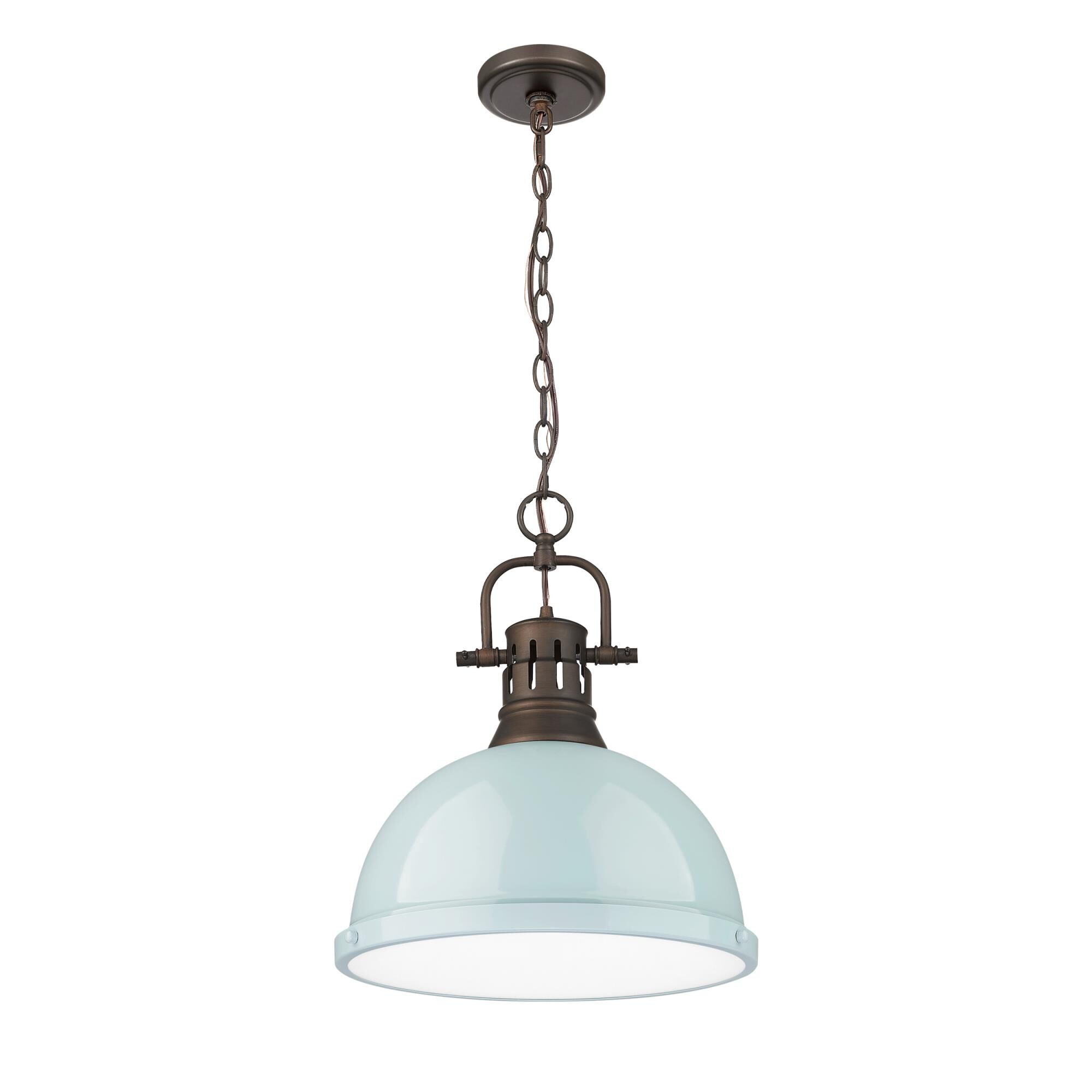 Duncan 14 Inch Large Pendant by Golden Lighting
