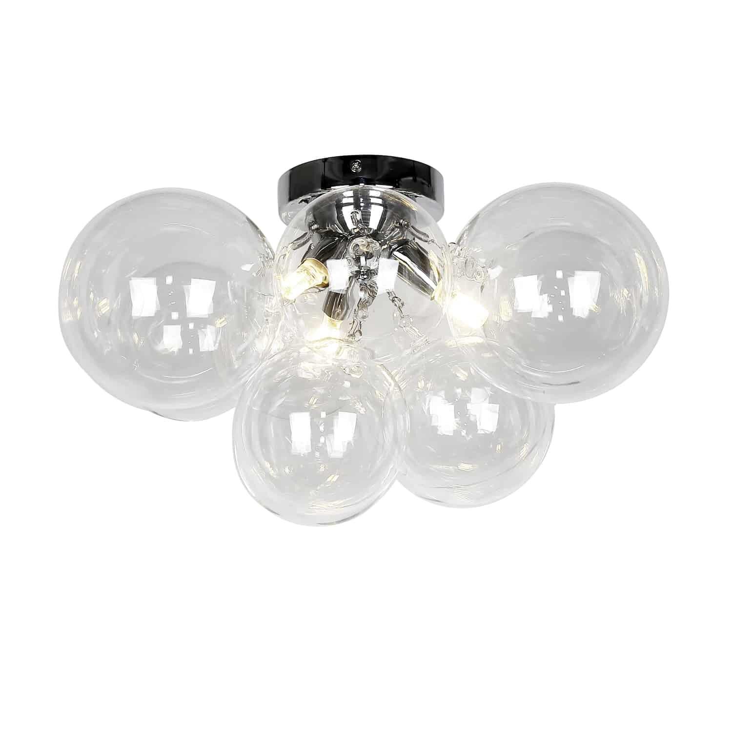 Comet 14 Inch 3 Light Flush Mount by Dainolite