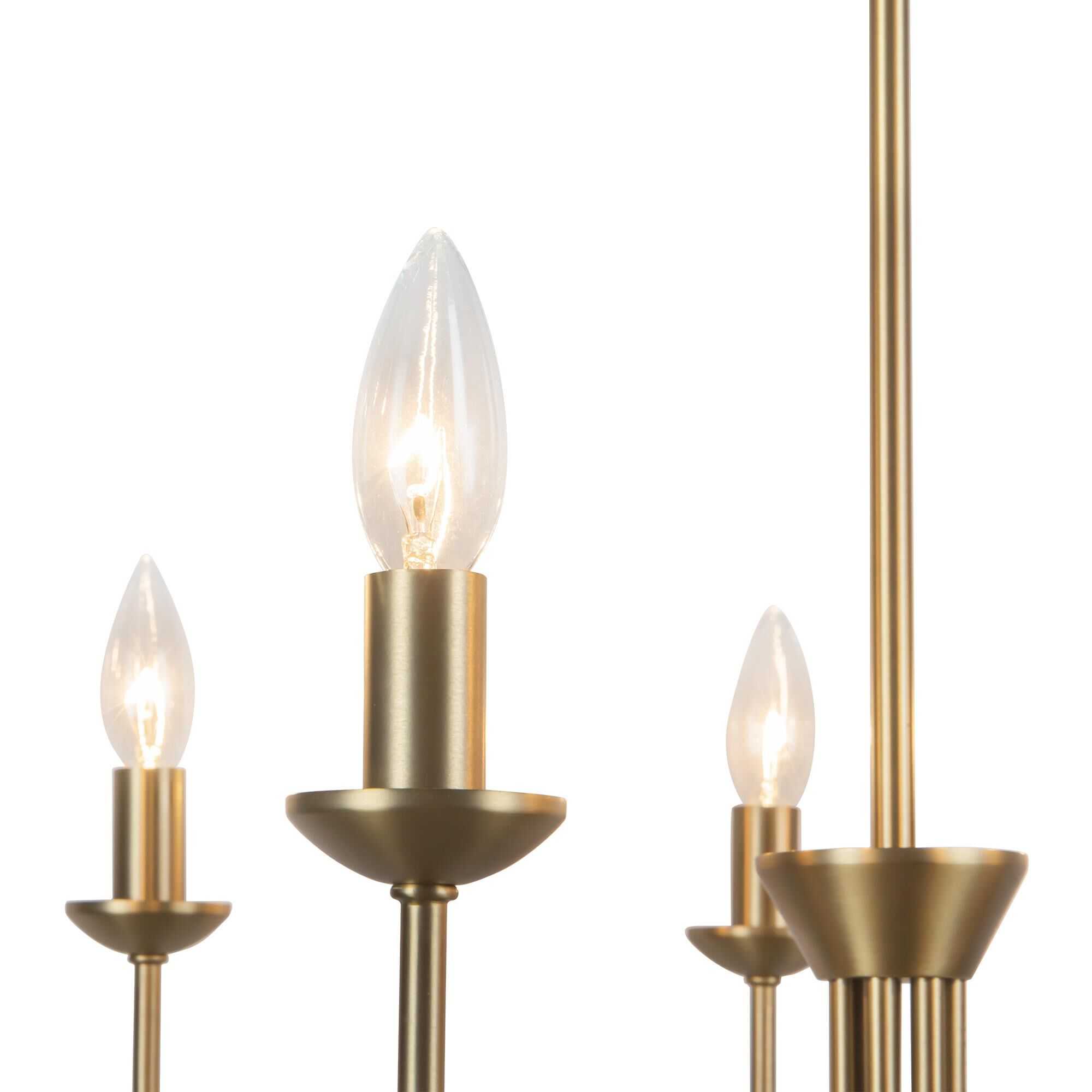 Shown in Brushed Gold finish