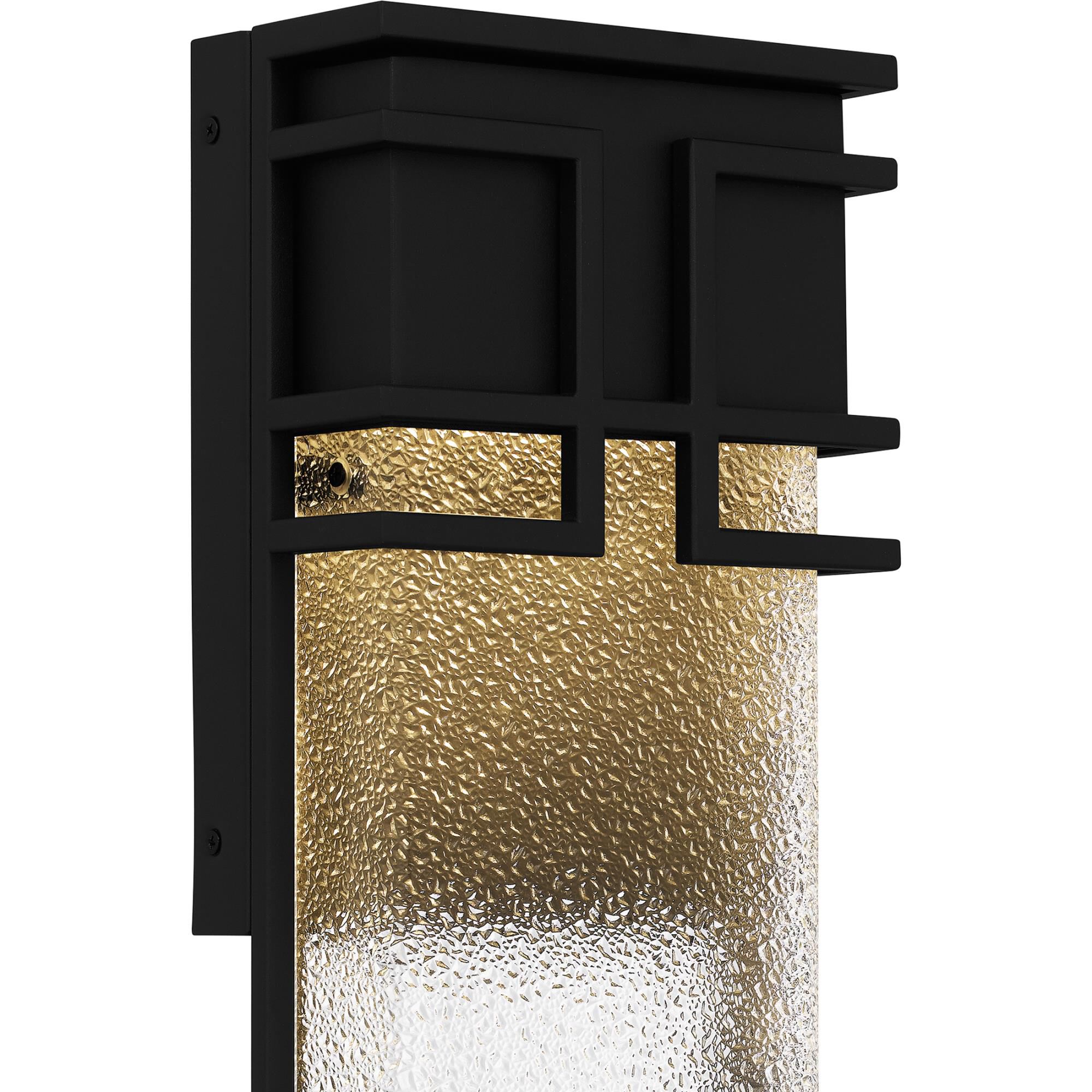 Shown in Earth Black finish and Clear Diamond Glass shade