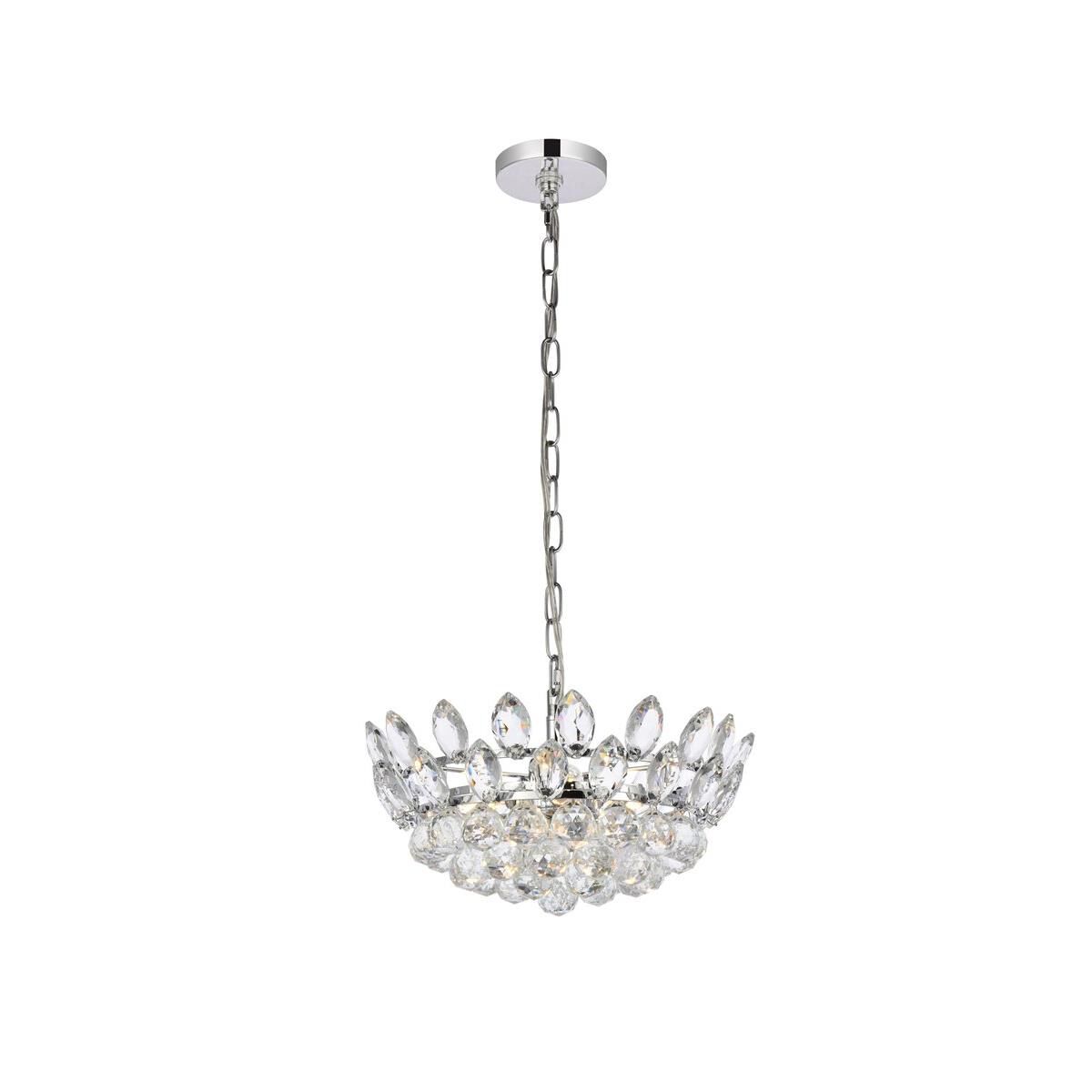 Emilia 16 Inch Large Pendant by Elegant Lighting