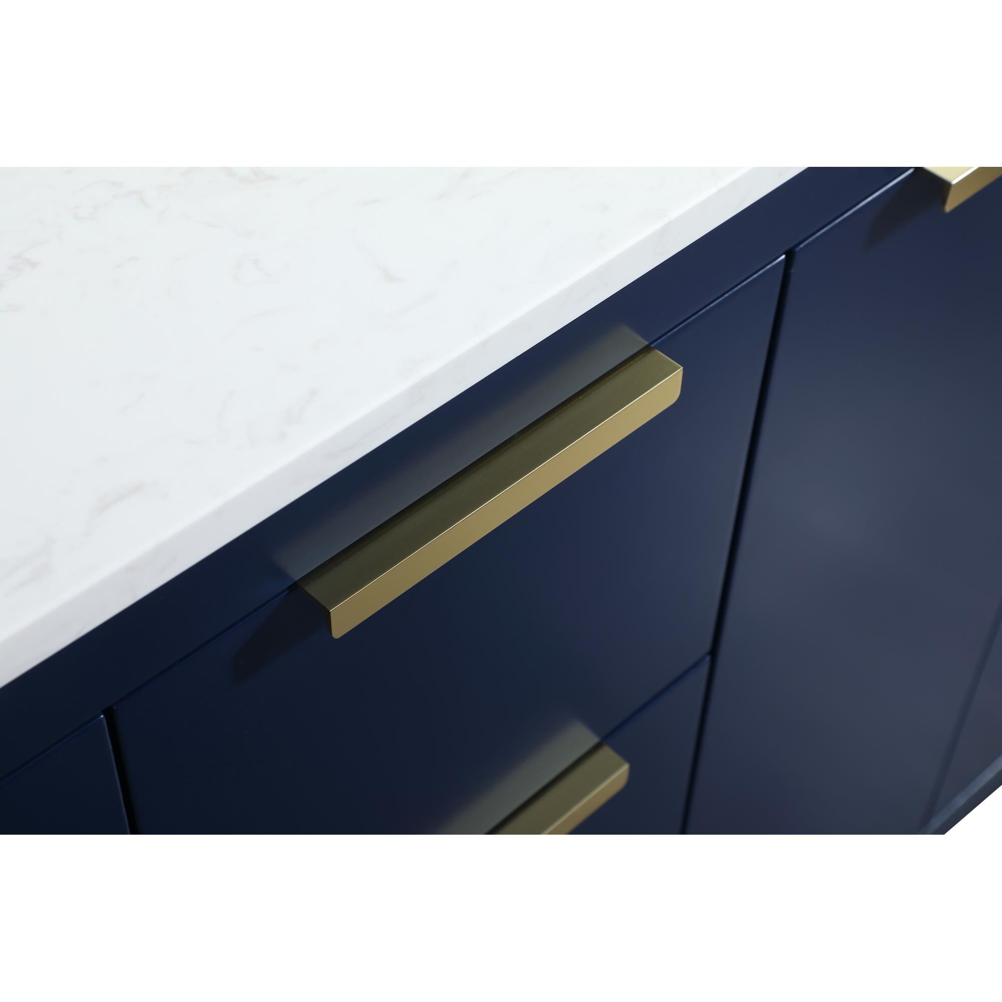 Shown in Blue finish
