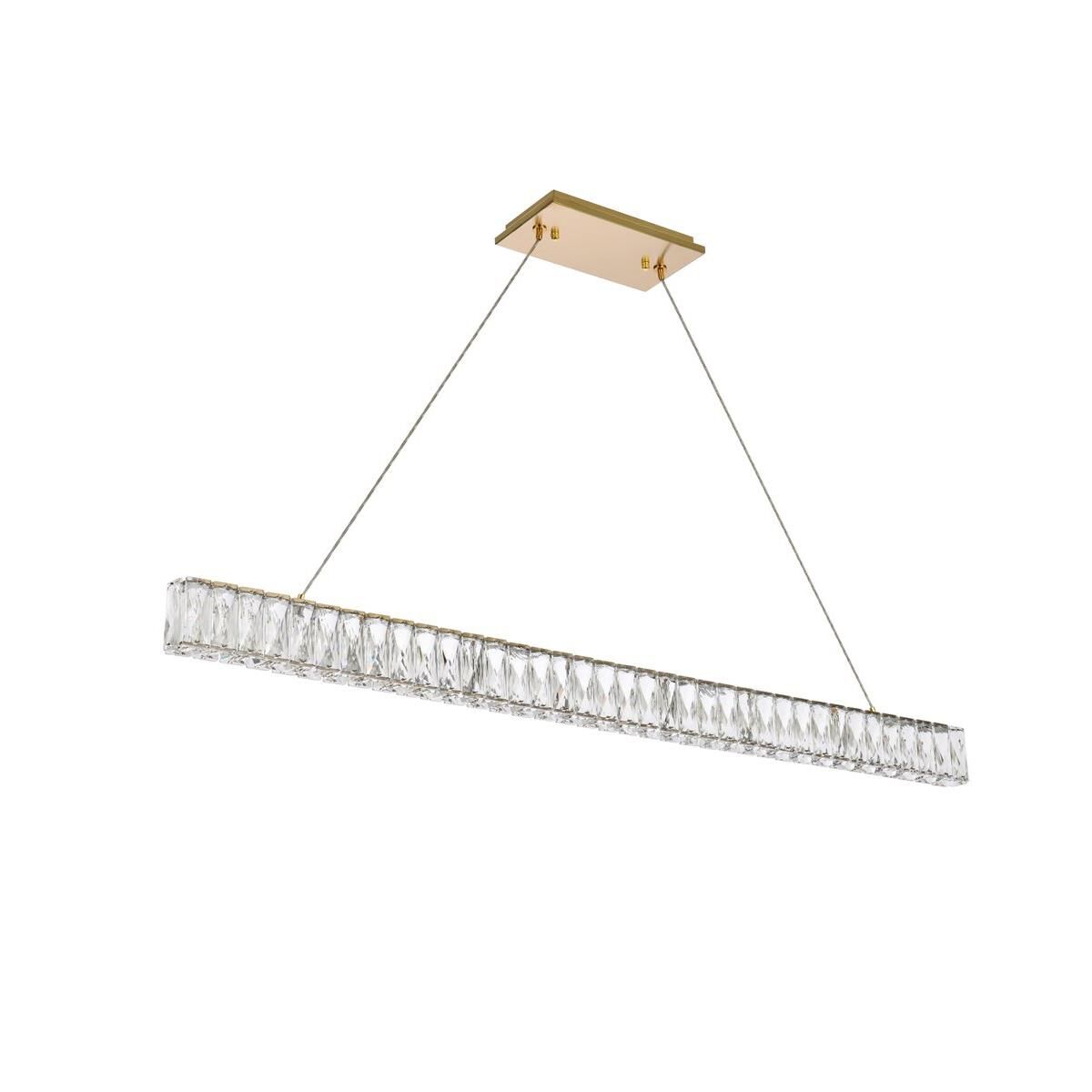 Shown in Gold finish and Clear Royal Cut crystal