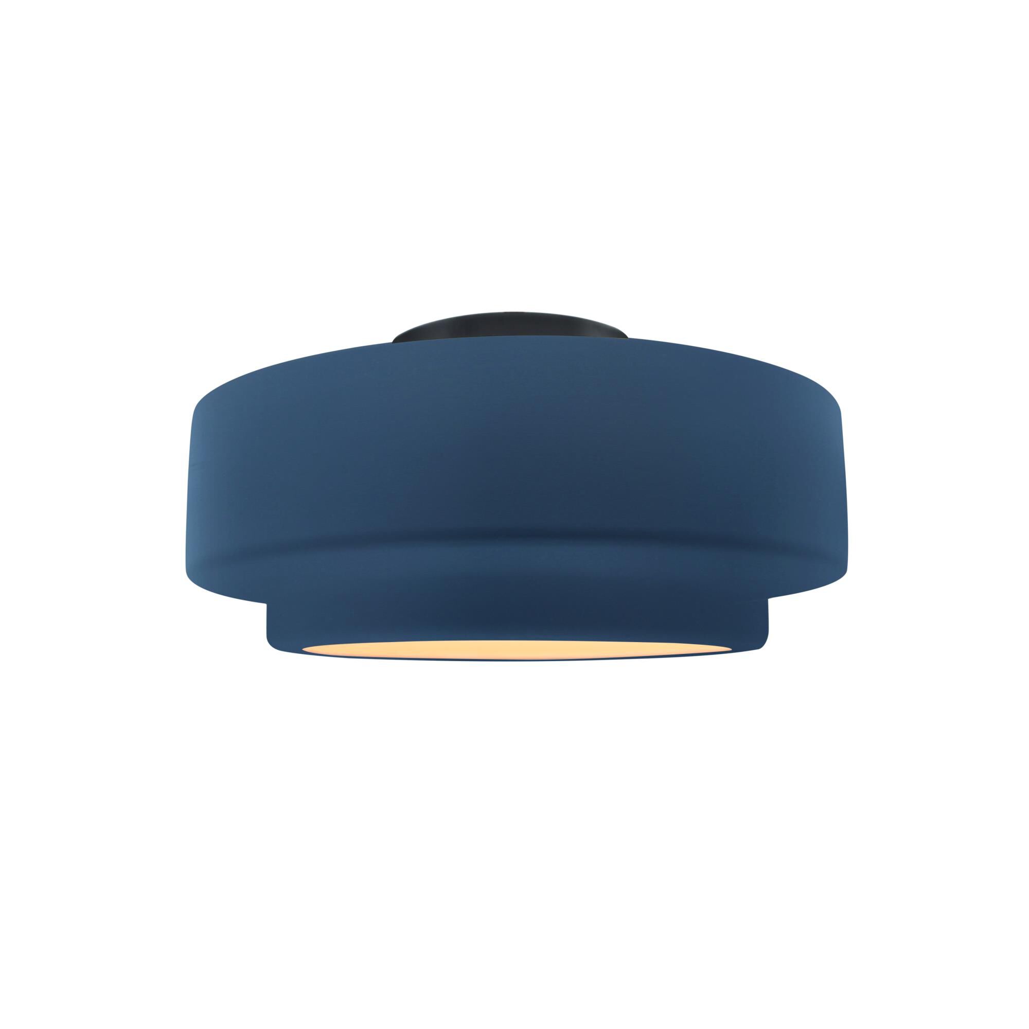 Shown in Matte Black finish and Midnight Sky With Matte White Internal Finish shade