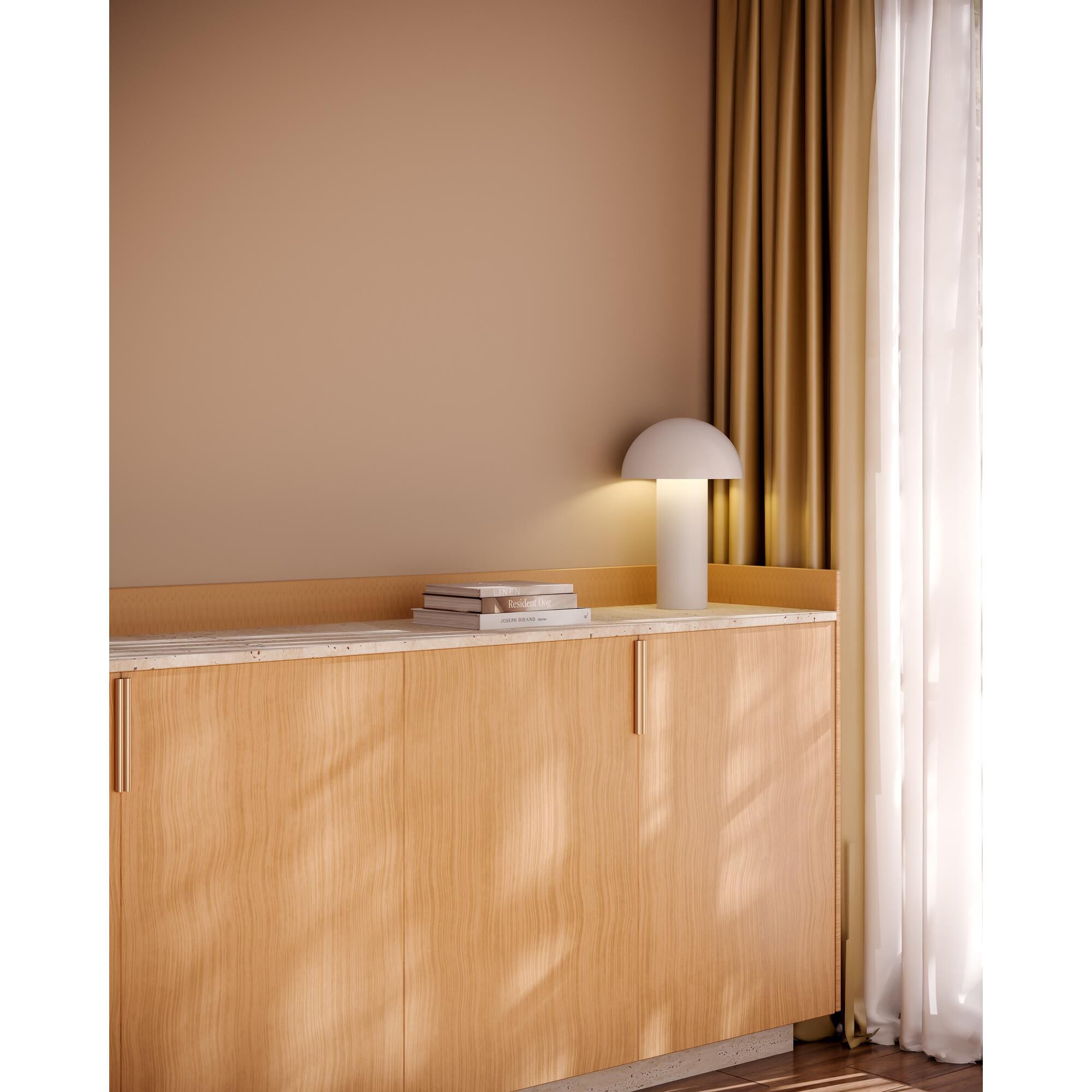 Setas 10 Inch Rechargeable Cordless Lamp by Kuzco Lighting