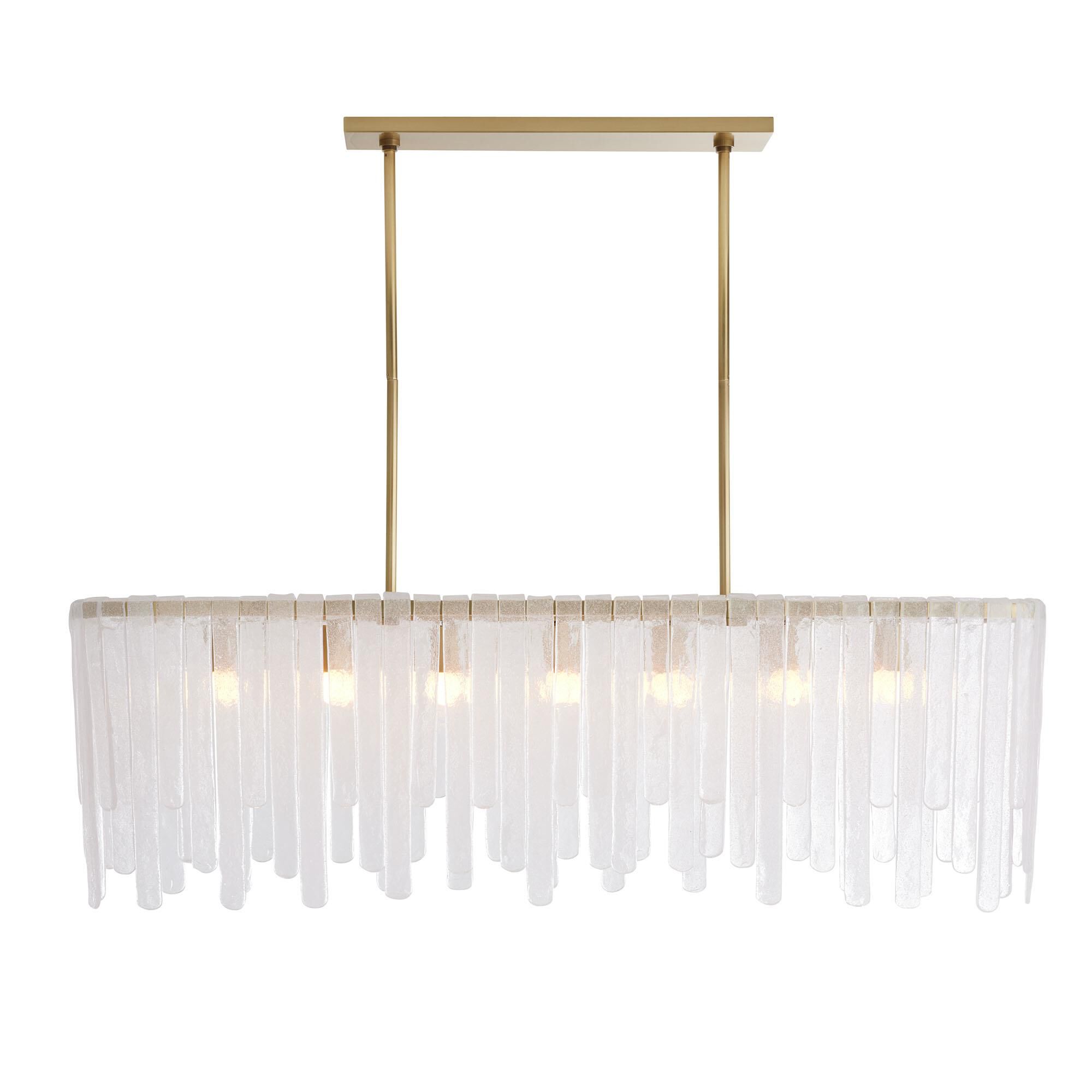 Leighton 51 Inch 7 Light Linear Suspension Light by Arteriors Home