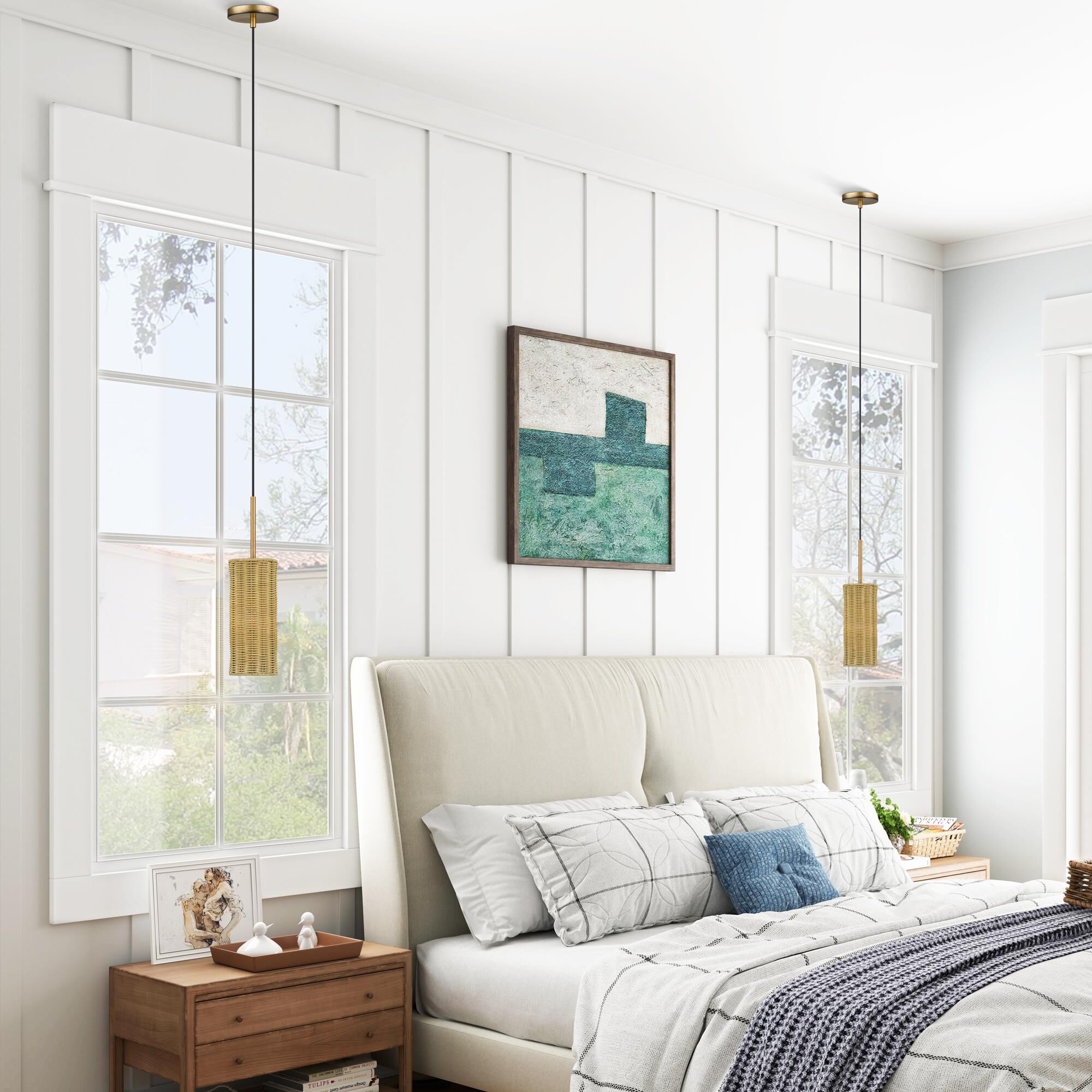 Weavington 5 Inch Mini Pendant by Livex Lighting