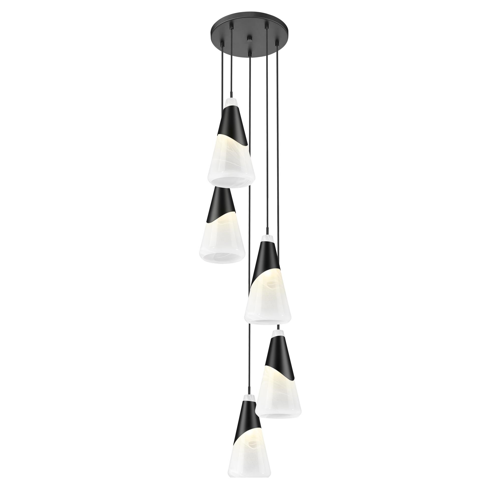 Aimie 12 Inch Multi Light Pendant by Z Lite