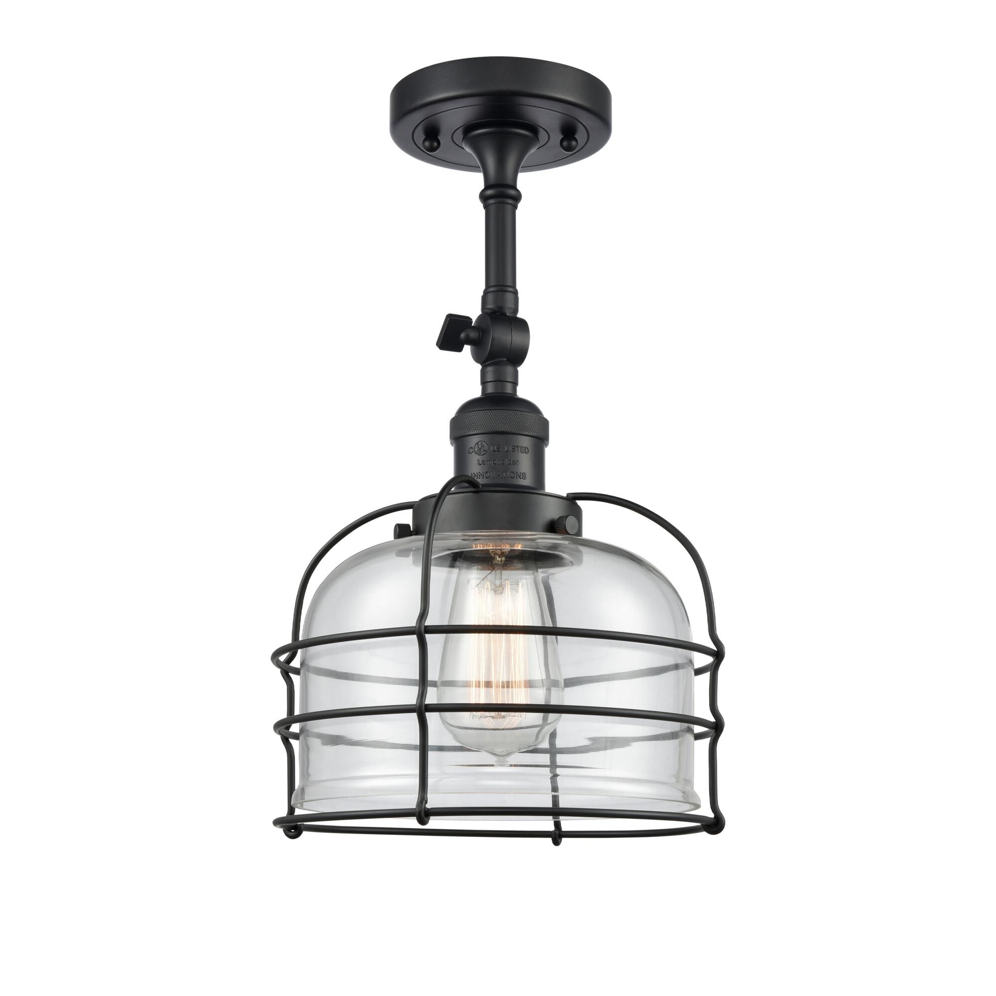 Innovations Lighting Bruno Marashlian Large Bell Cage 12 Inch Wall Sconce
