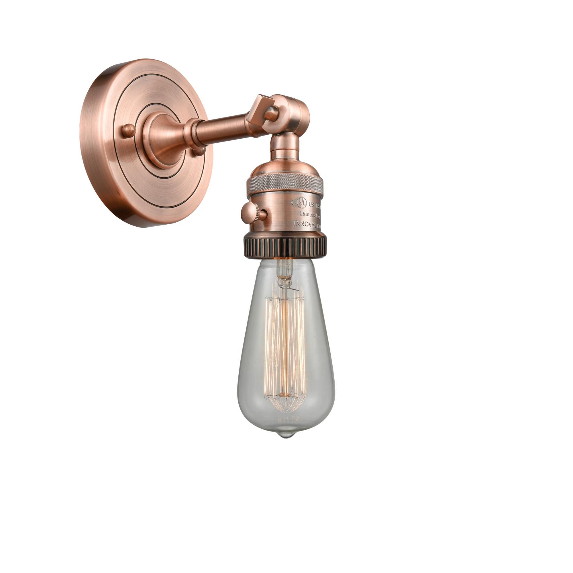 Innovations Lighting Bruno Marashlian Bare Bulb 6 Inch Wall Sconce
