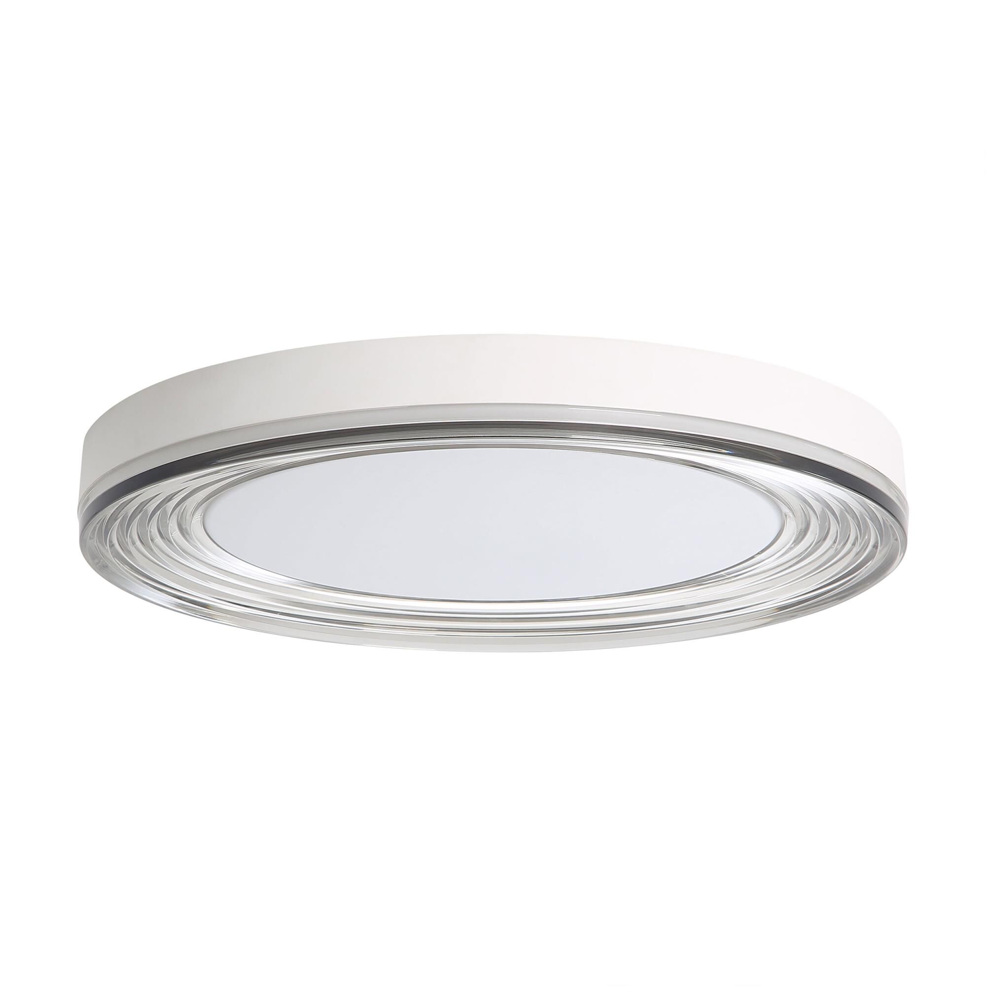 Ondulada 20 Inch Flush Mount by Golden Lighting