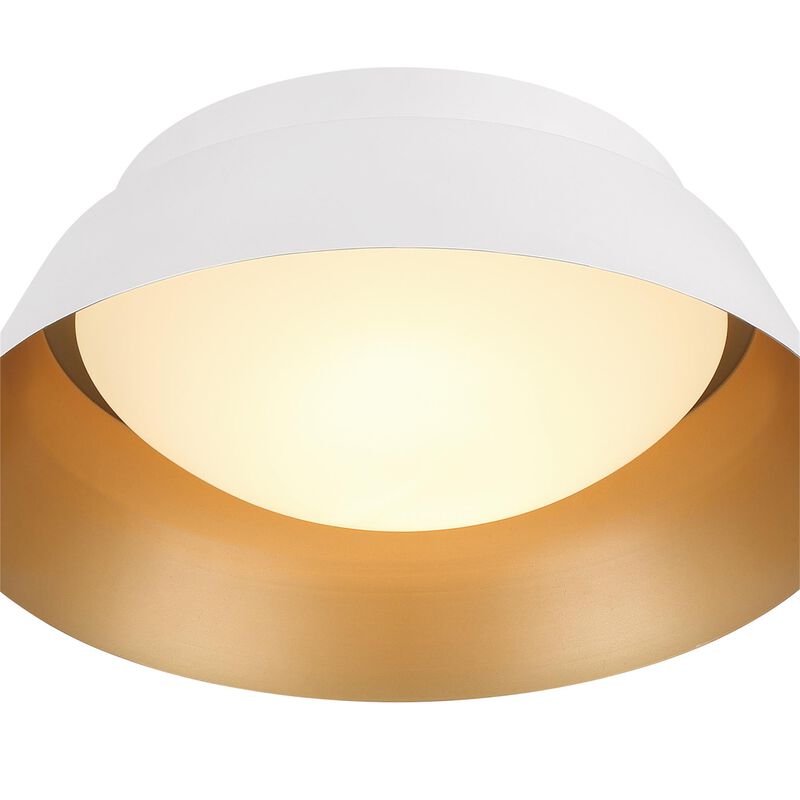 Donoven 15 Inch 2 Light Flush Mount by Crystorama