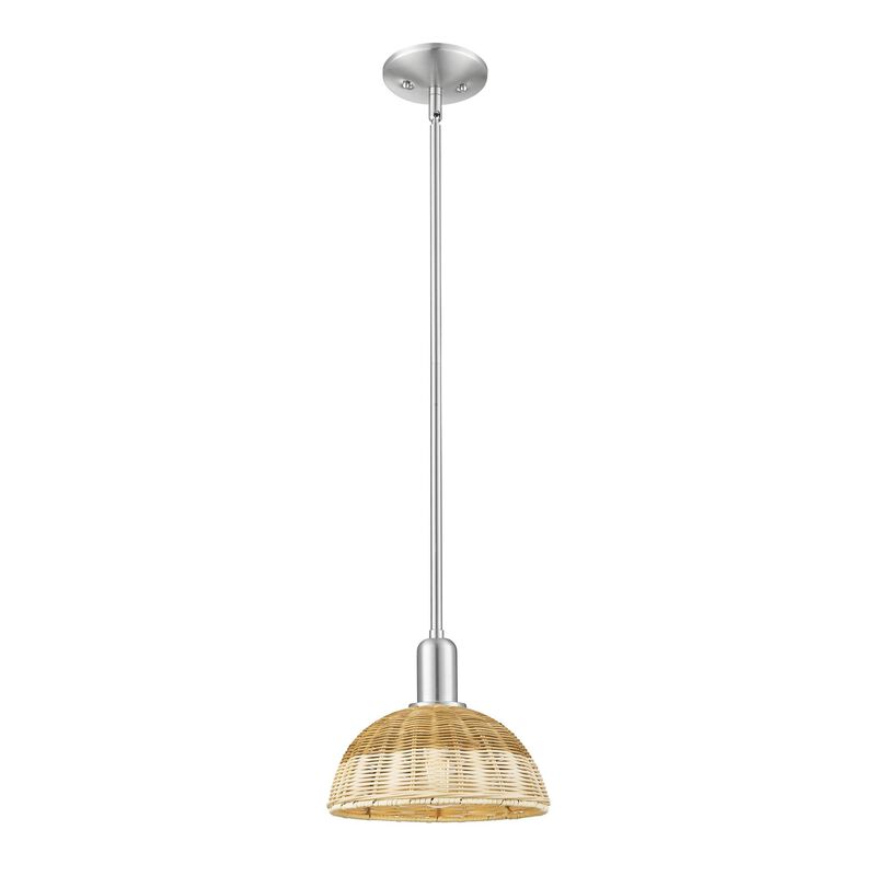 Bruno Marashlian Natural Ballston Dome 9 Inch Mini Pendant by Innovations Lighting