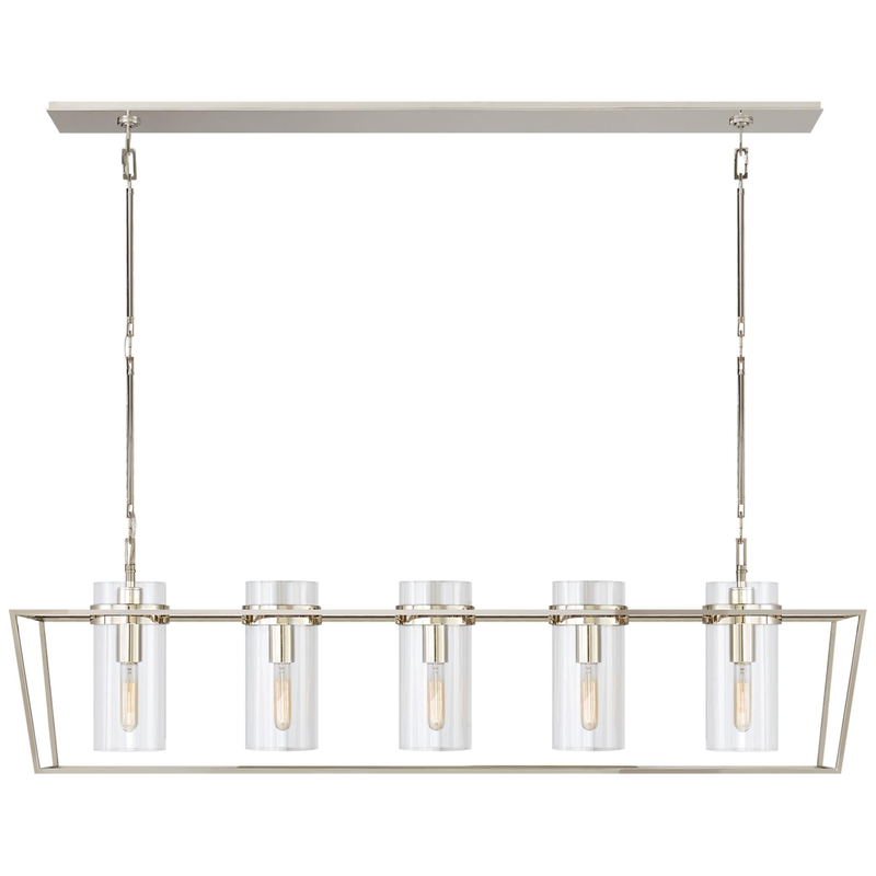 Ian K. Fowler Presidio 54 Inch 5 Light Linear Suspension Light by Visual Comfort Signature Collection