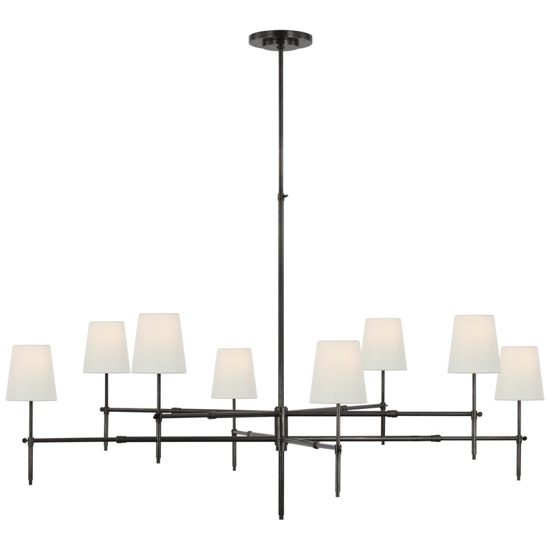 Thomas O'Brien Bryant 60 Inch 8 Light LED Chandelier by Visual Comfort Signature Collection