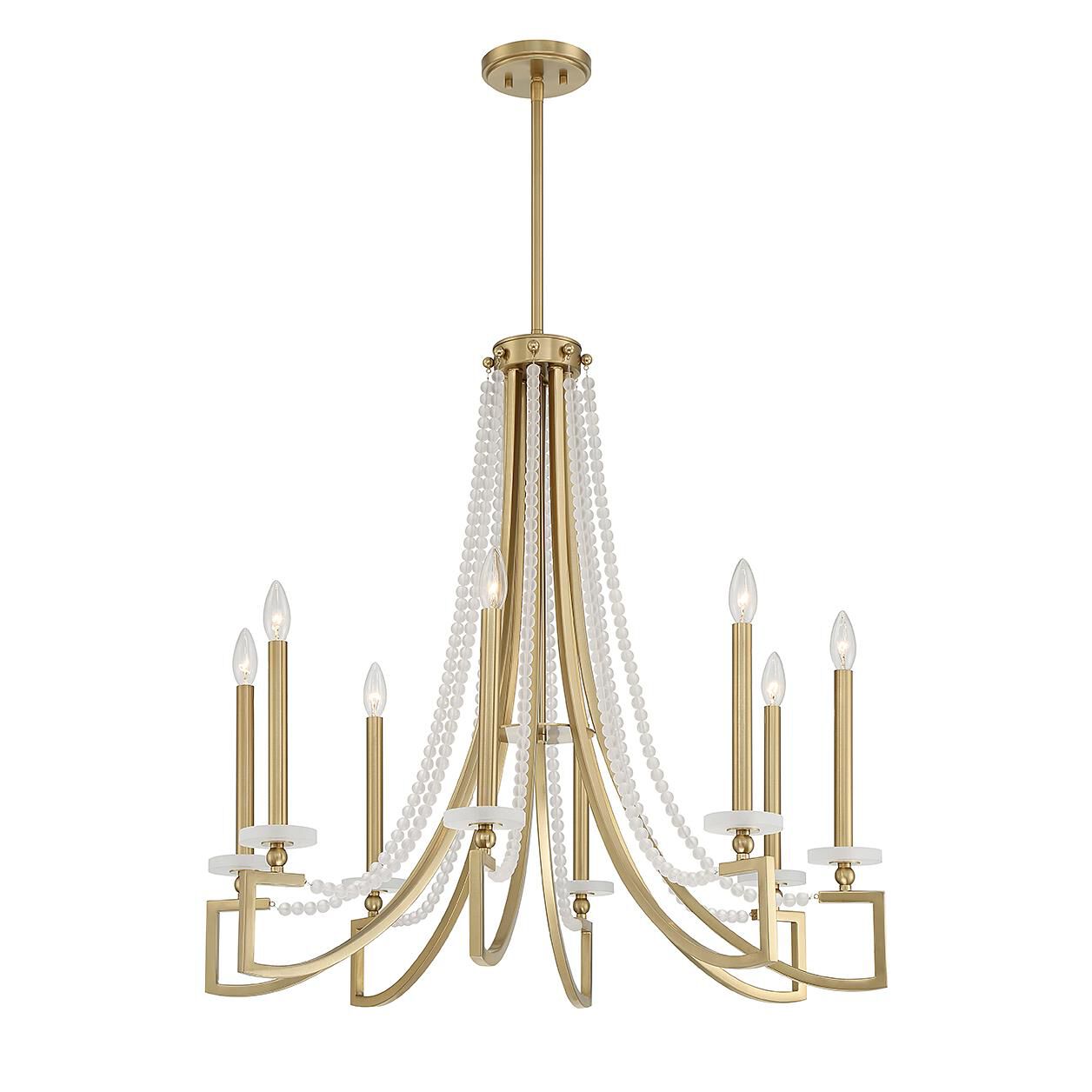 Helen 32 Inch 8 Light Chandelier by Savoy House