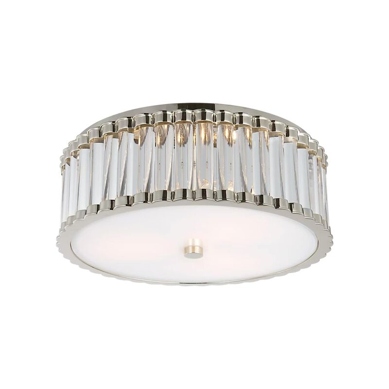 Chapman & Myers Kean 14 Inch 3 Light LED Flush Mount by Visual Comfort Signature Collection