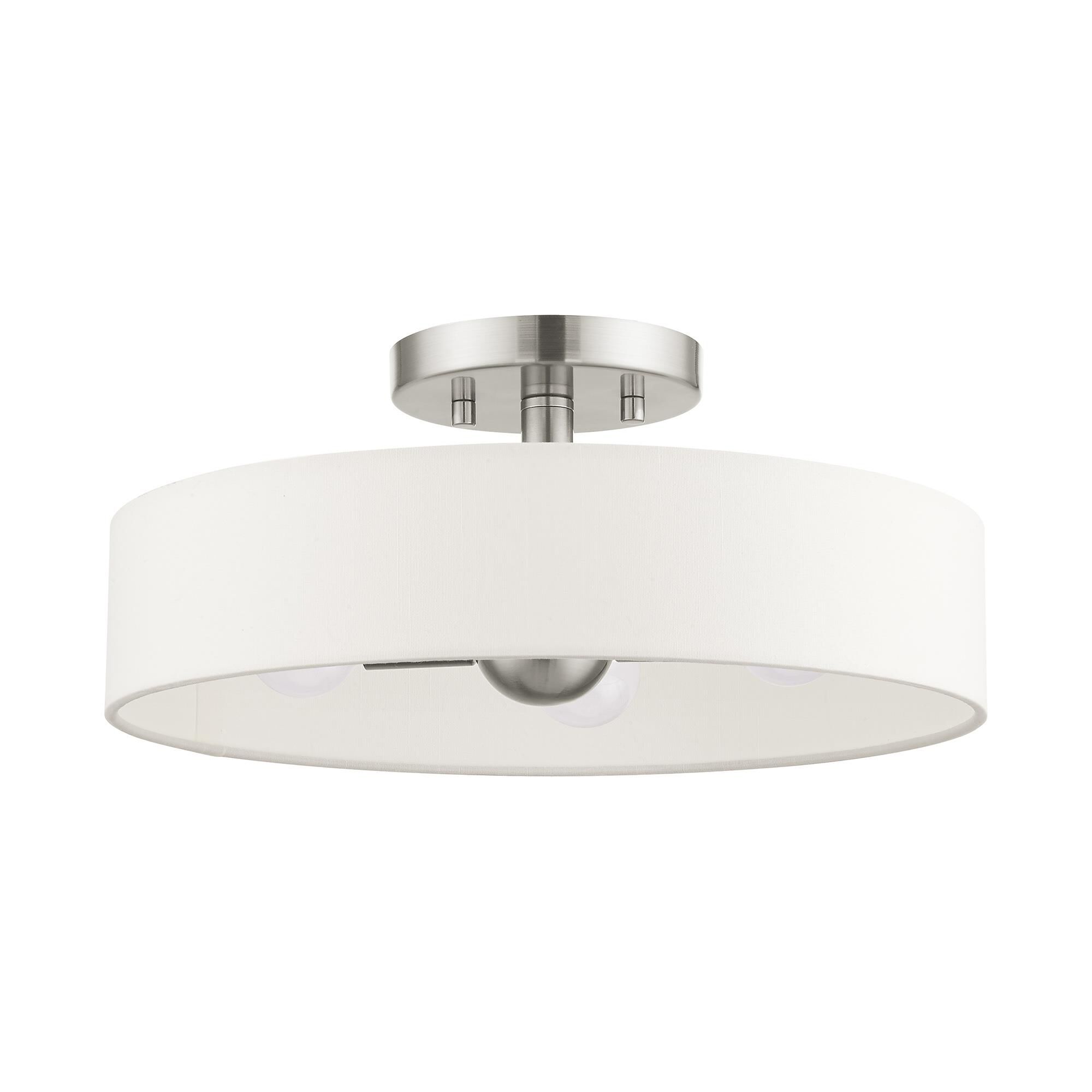 Venlo 14 Inch 4 Light Semi Flush Mount by Livex Lighting