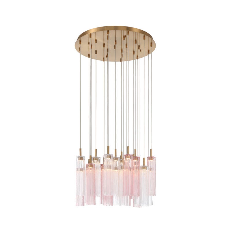 Addis 26 Inch Multi Light Pendant by Crystorama