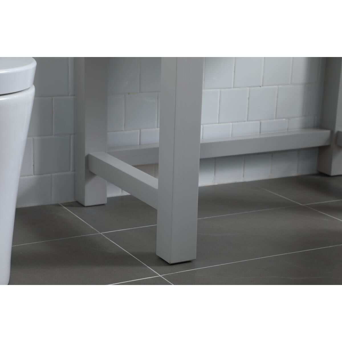 Shown in Grey finish