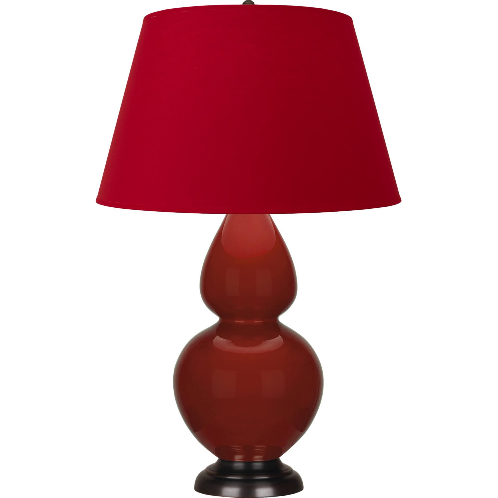 Double Gourd 31 Inch Table Lamp by Robert Abbey