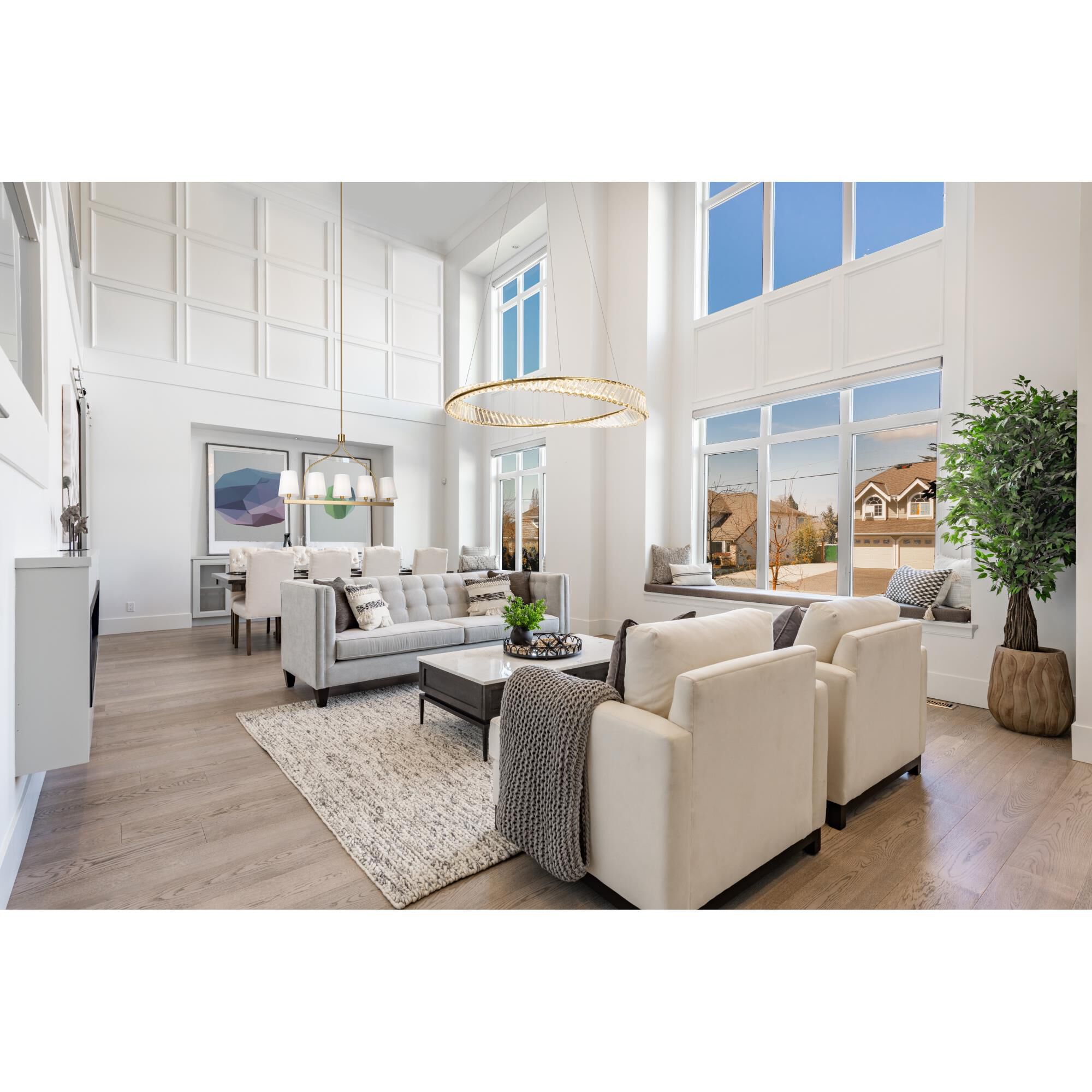 Artcraft Stella 39 Inch LED Large Pendant